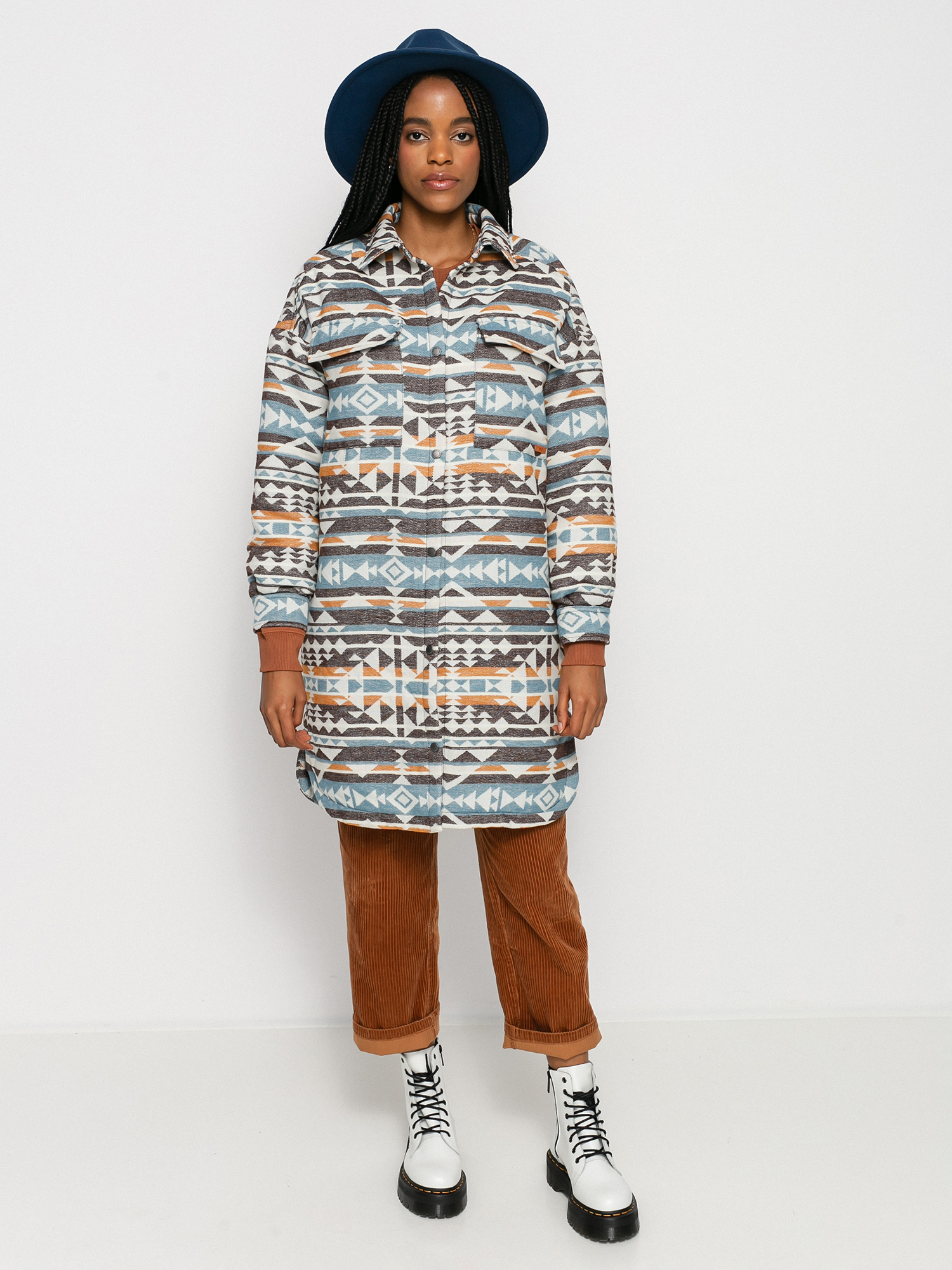 Iriedaily Team Sherpa Kabát Wmn (camel)