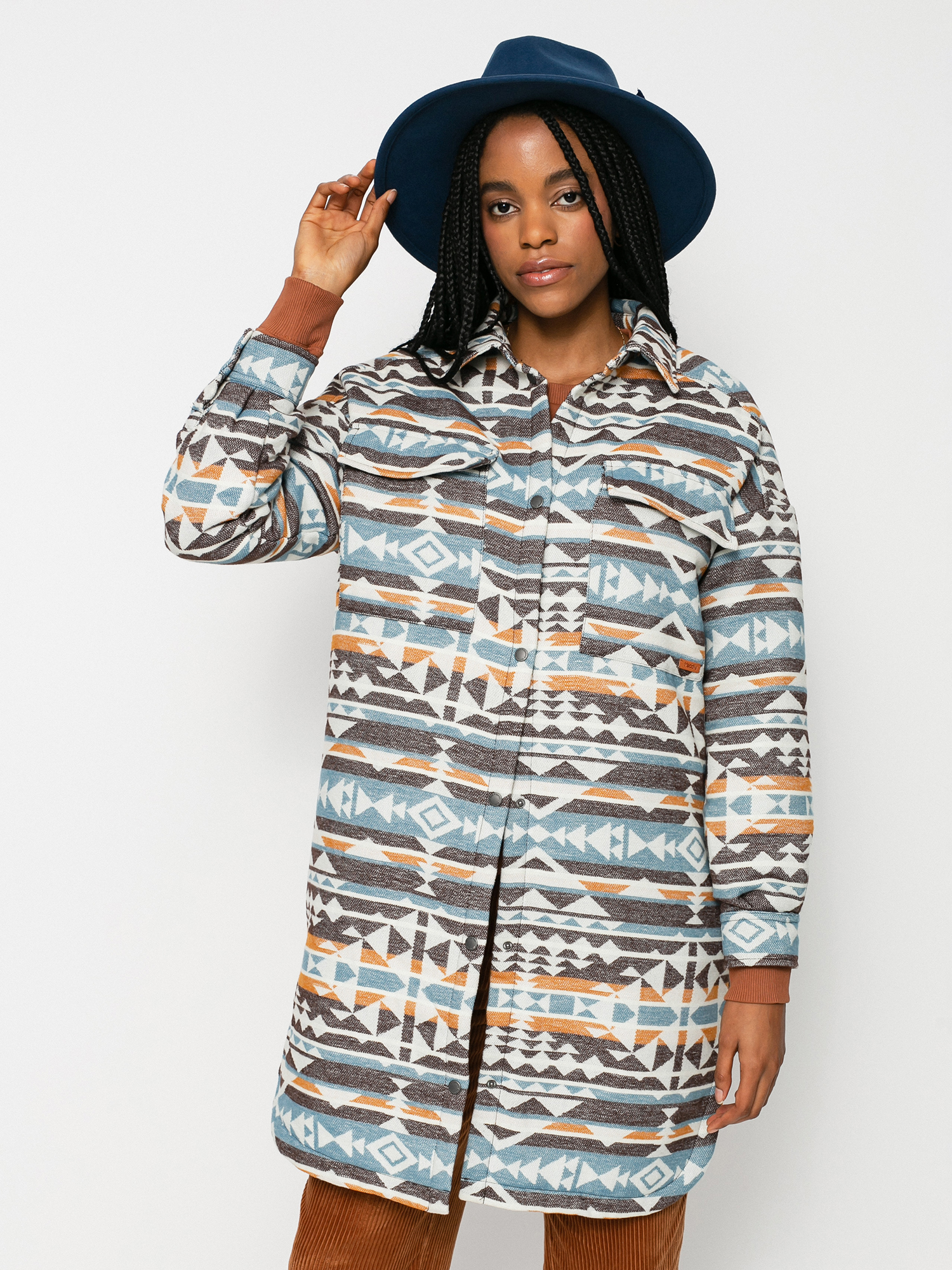 Iriedaily Team Sherpa Kabát Wmn (camel)