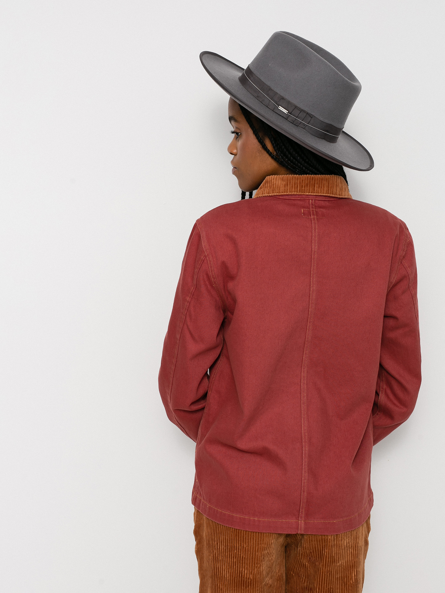 Brixton Survey Chore Coat Dzseki Wmn (cowhide/lion)