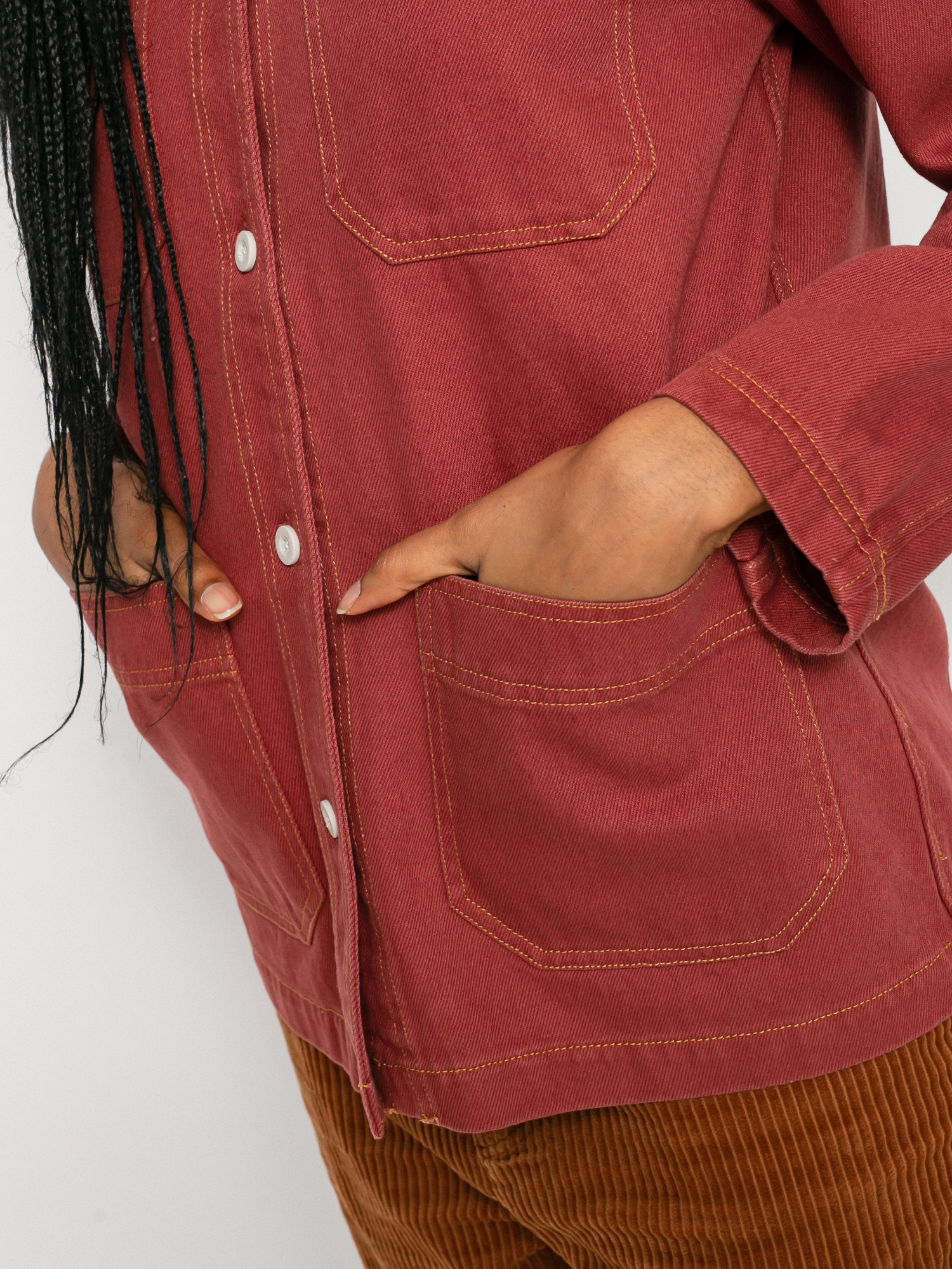 Brixton Survey Chore Coat Dzseki Wmn (cowhide/lion)