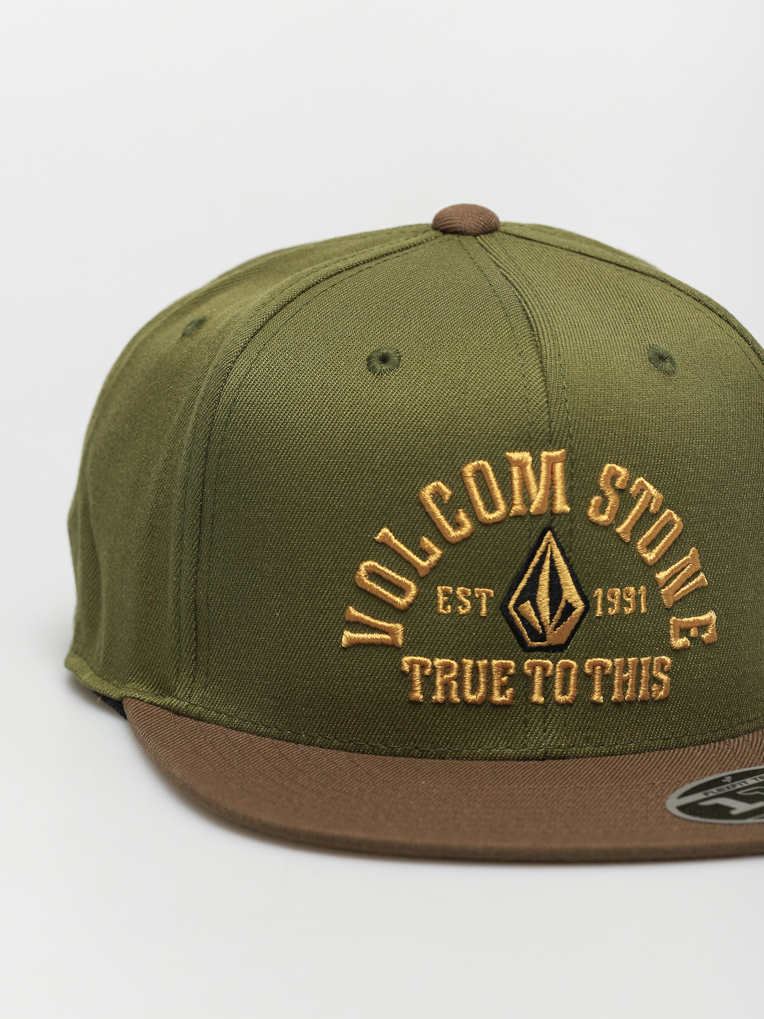 Volcom Sigmore 110F Flexfitâ® Baseball sapka (military)