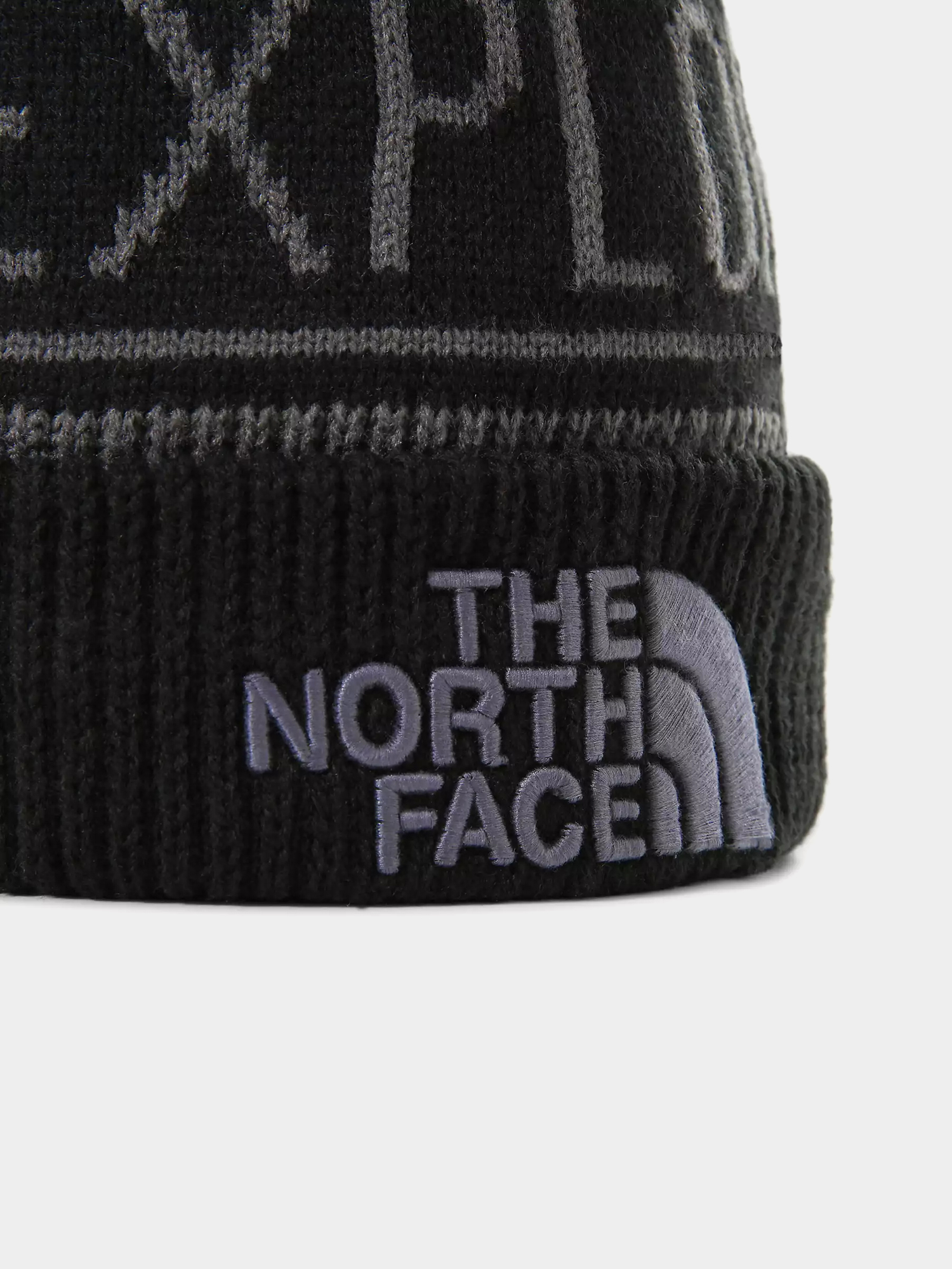 The North Face Retro Tnf Pom Sapka (vanadis grey/tnf black)