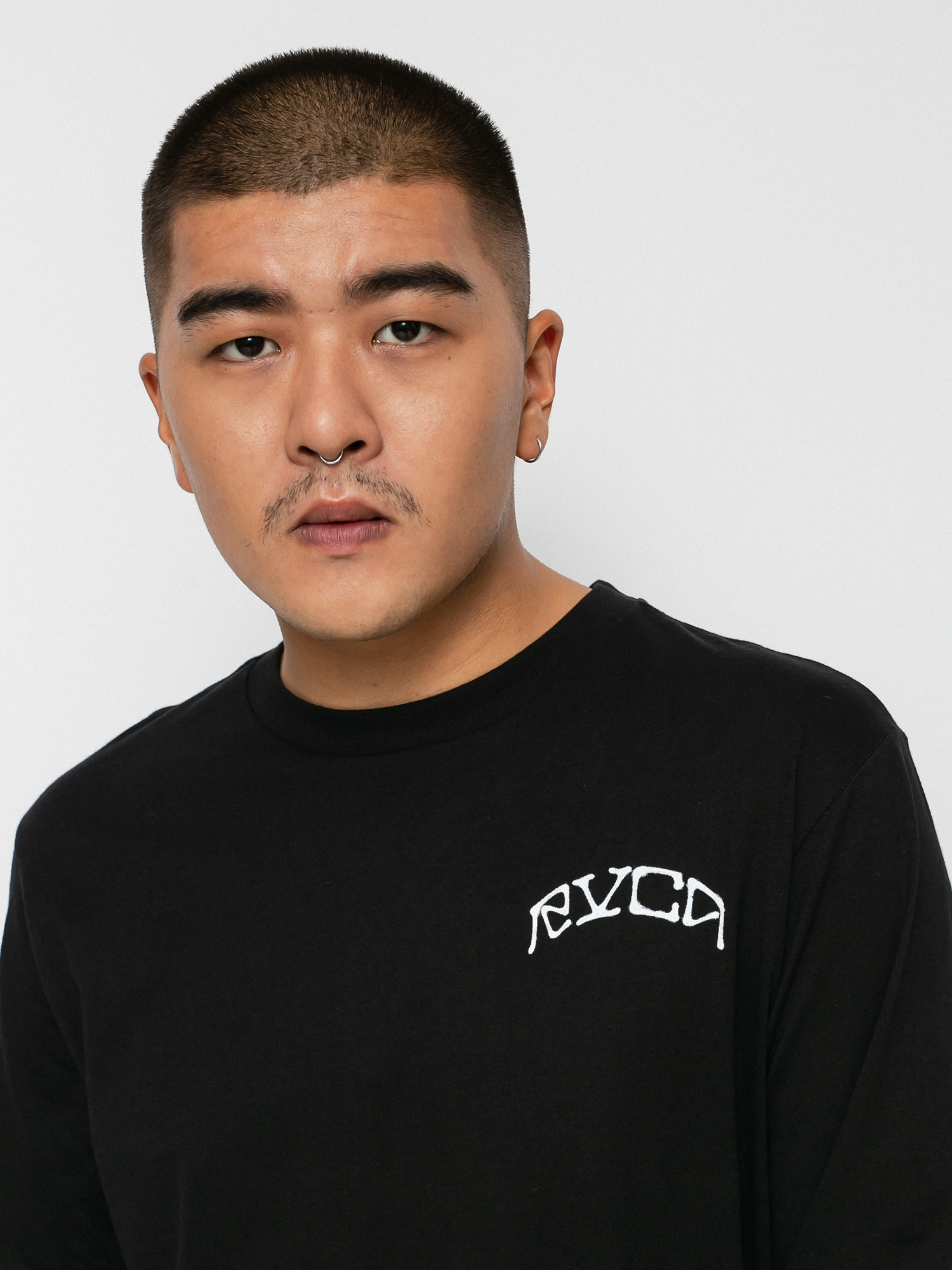 RVCA St Margret Hosszú ujjú felső (black)