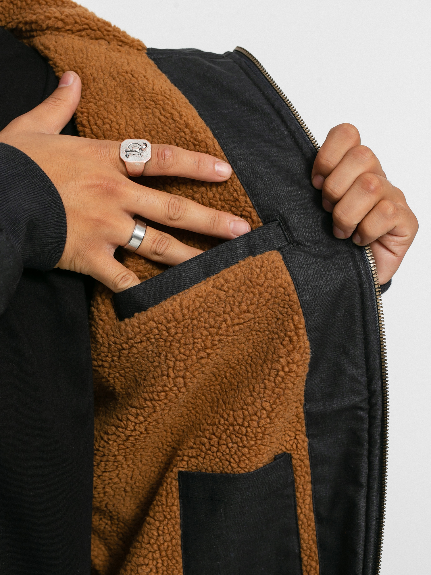 Iriedaily Dock36 Hemp Dzseki (black/anthra)