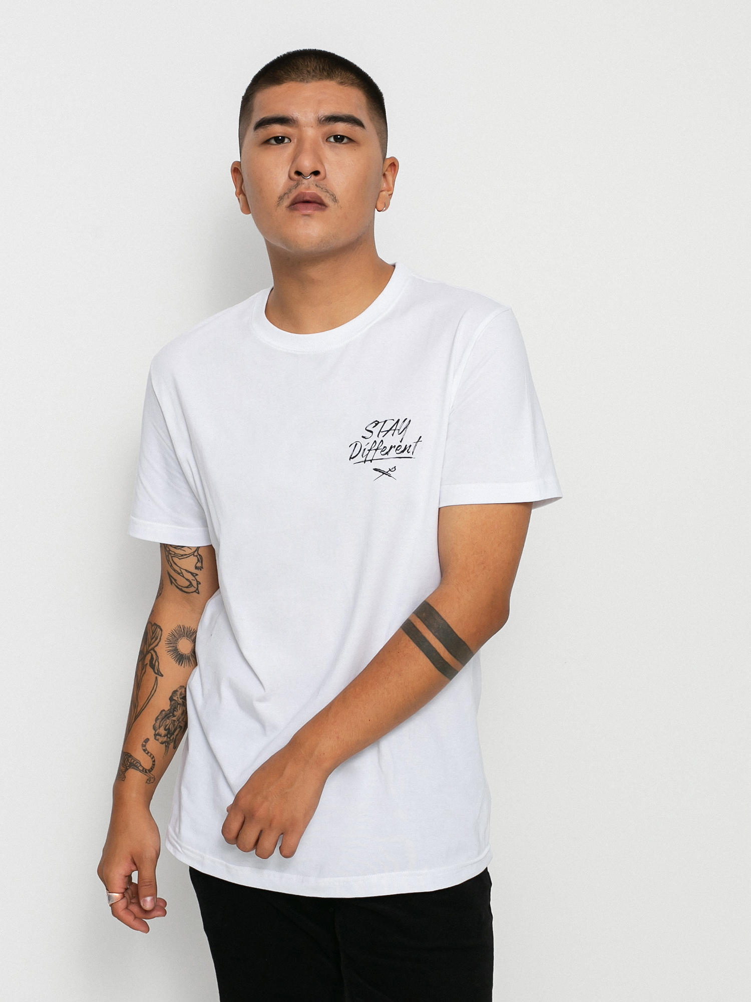 Iriedaily Bye Bye Cat póló (white)