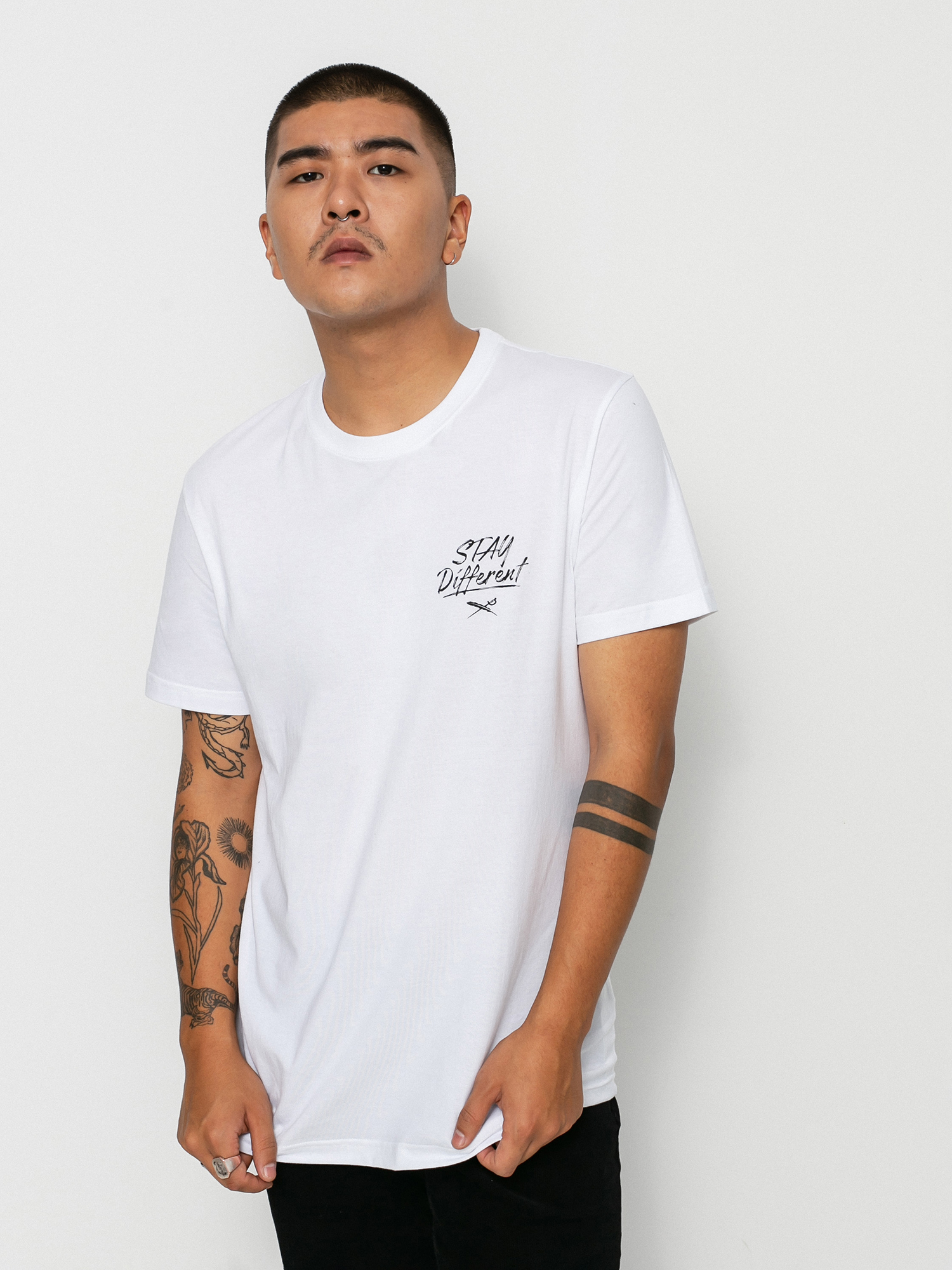 Iriedaily Bye Bye Cat póló (white)