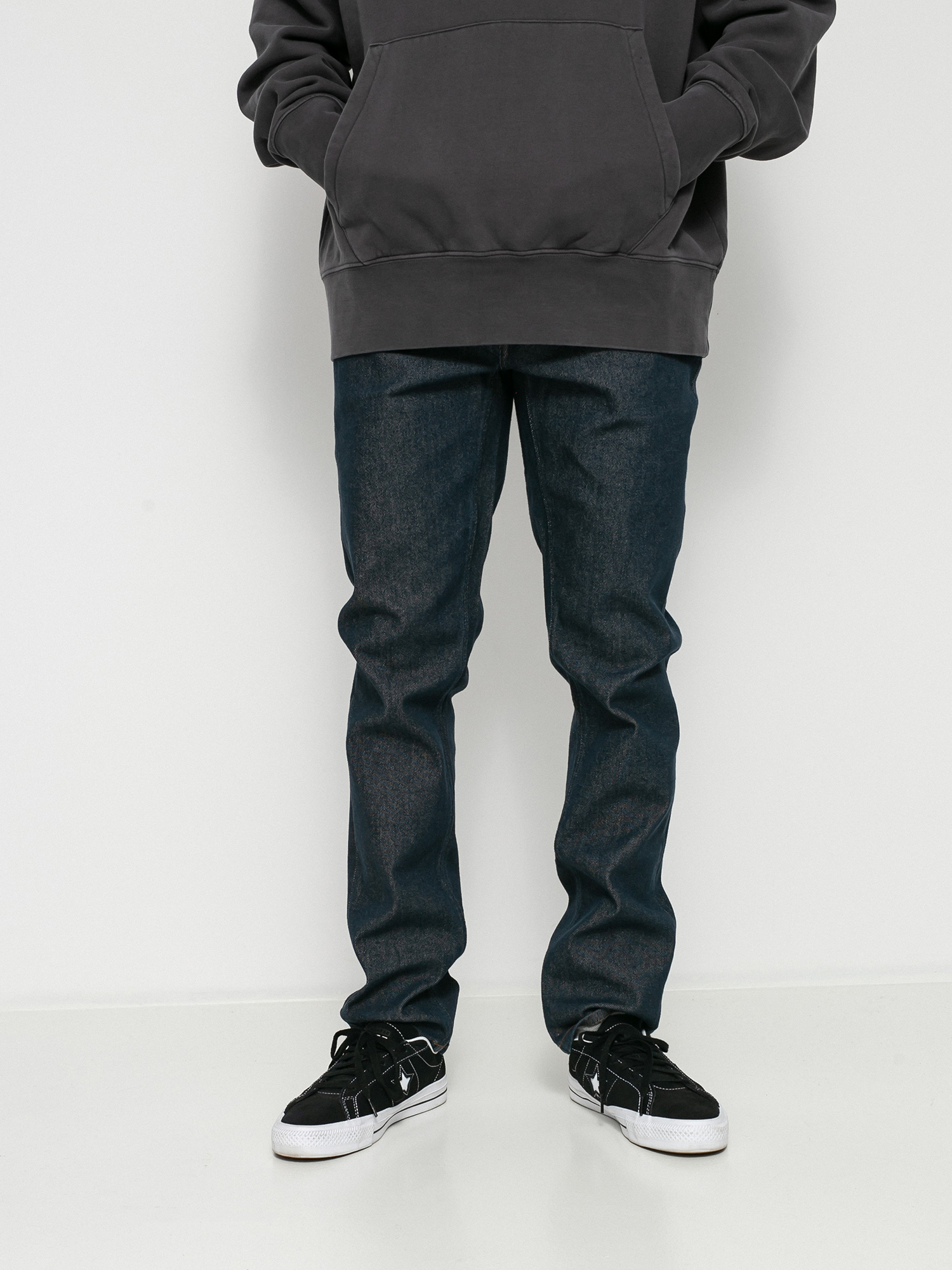 Volcom Vorta Denim Kisnadrág (grey indigo rinse)