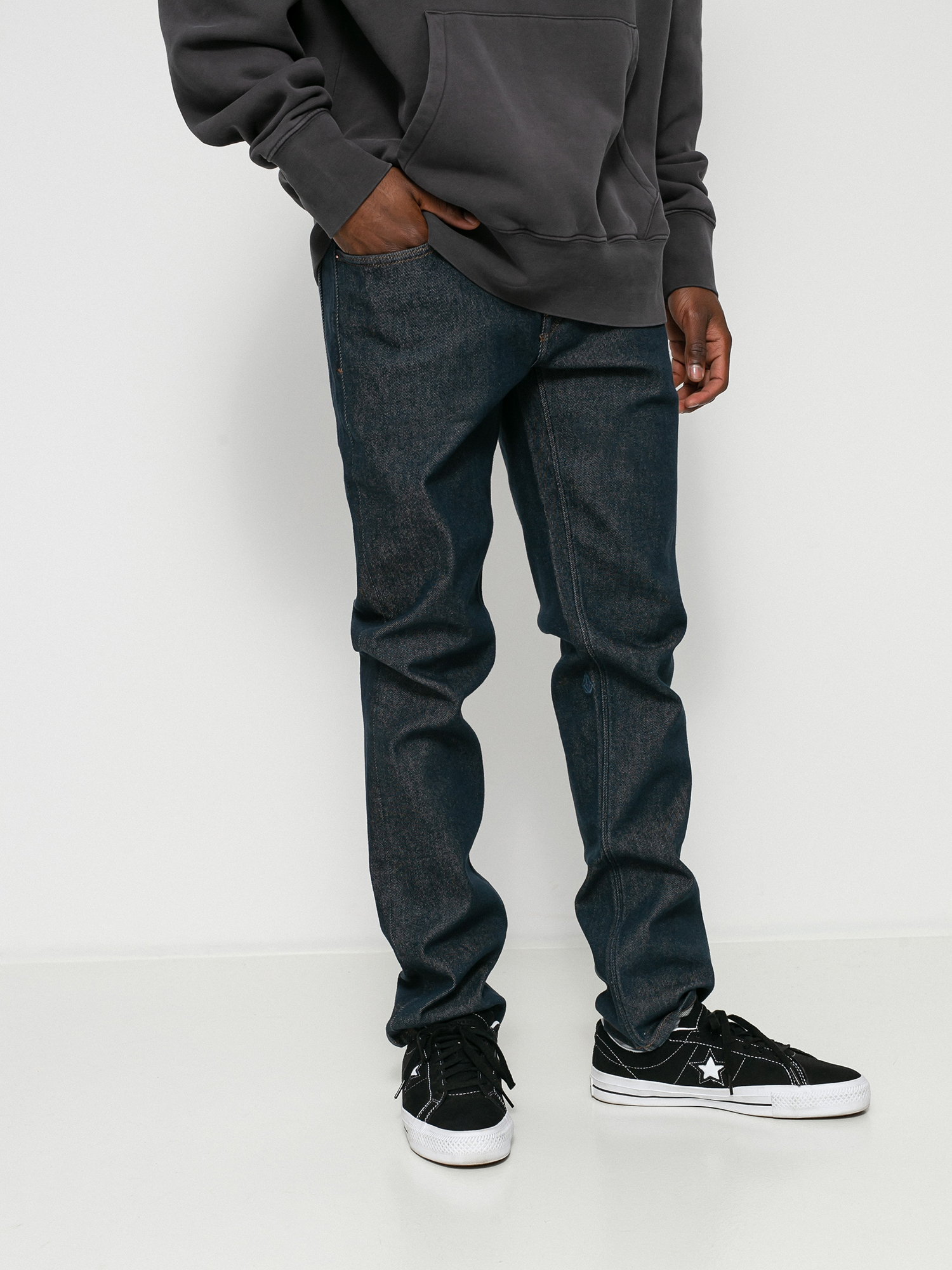 Volcom Vorta Denim Kisnadrág (grey indigo rinse)