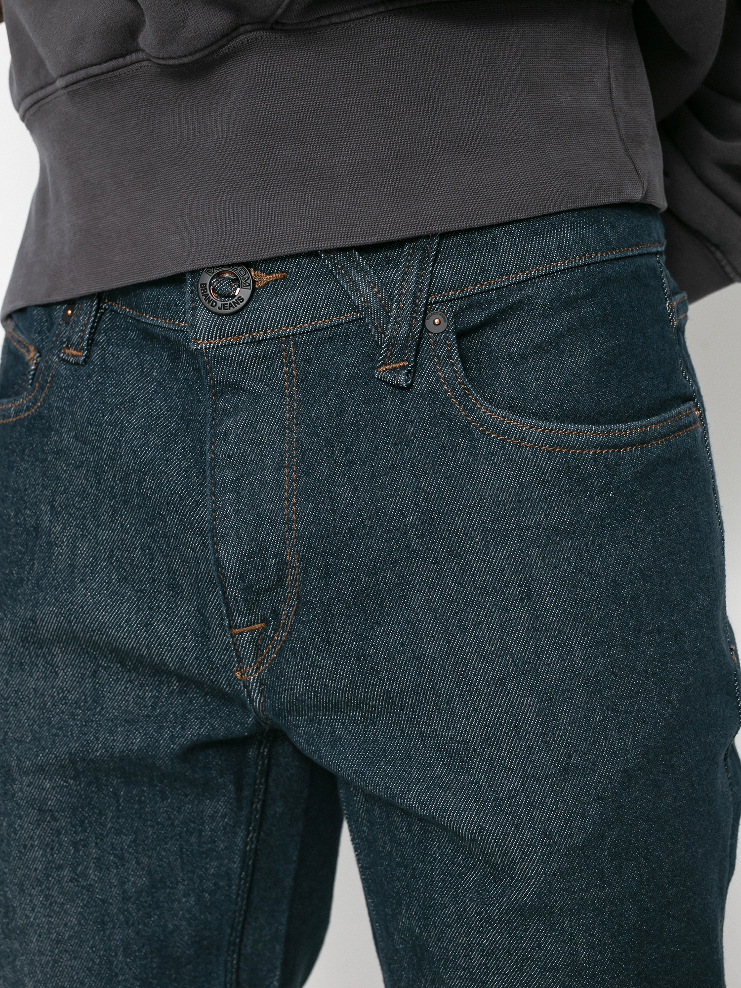 Volcom Vorta Denim Kisnadrág (grey indigo rinse)