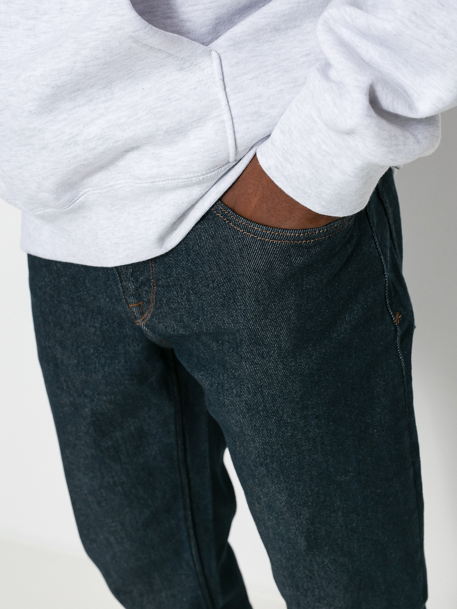 Volcom Solver Denim Kisnadrág (grey indigo rinse)