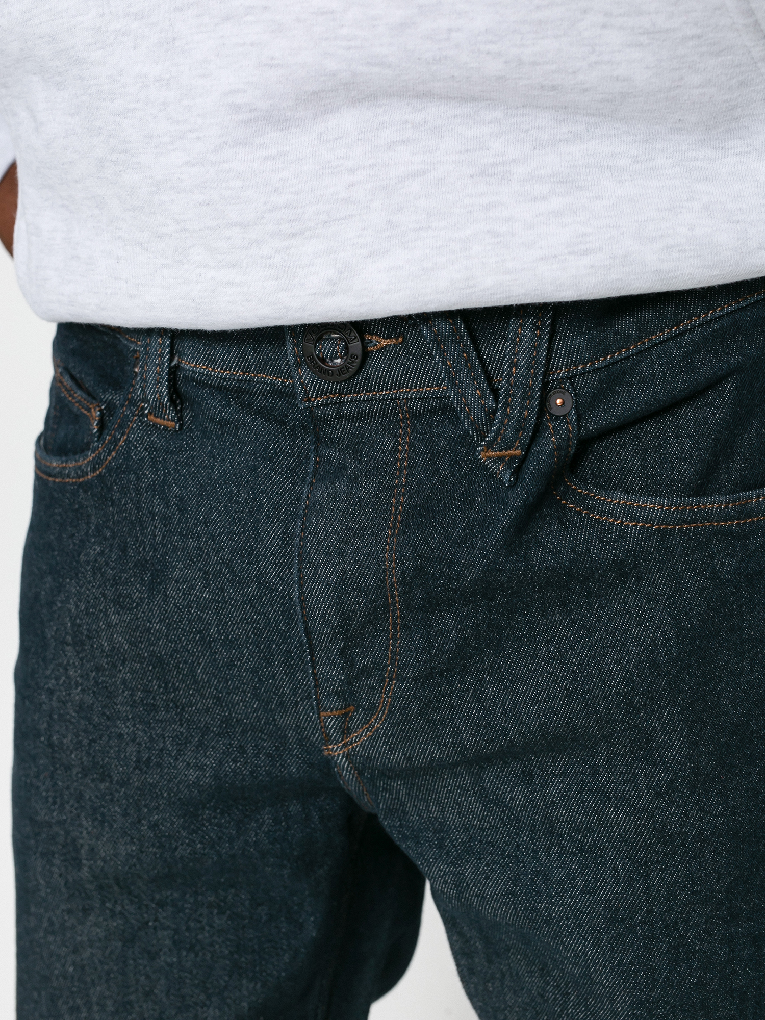 Volcom Solver Denim Kisnadrág (grey indigo rinse)