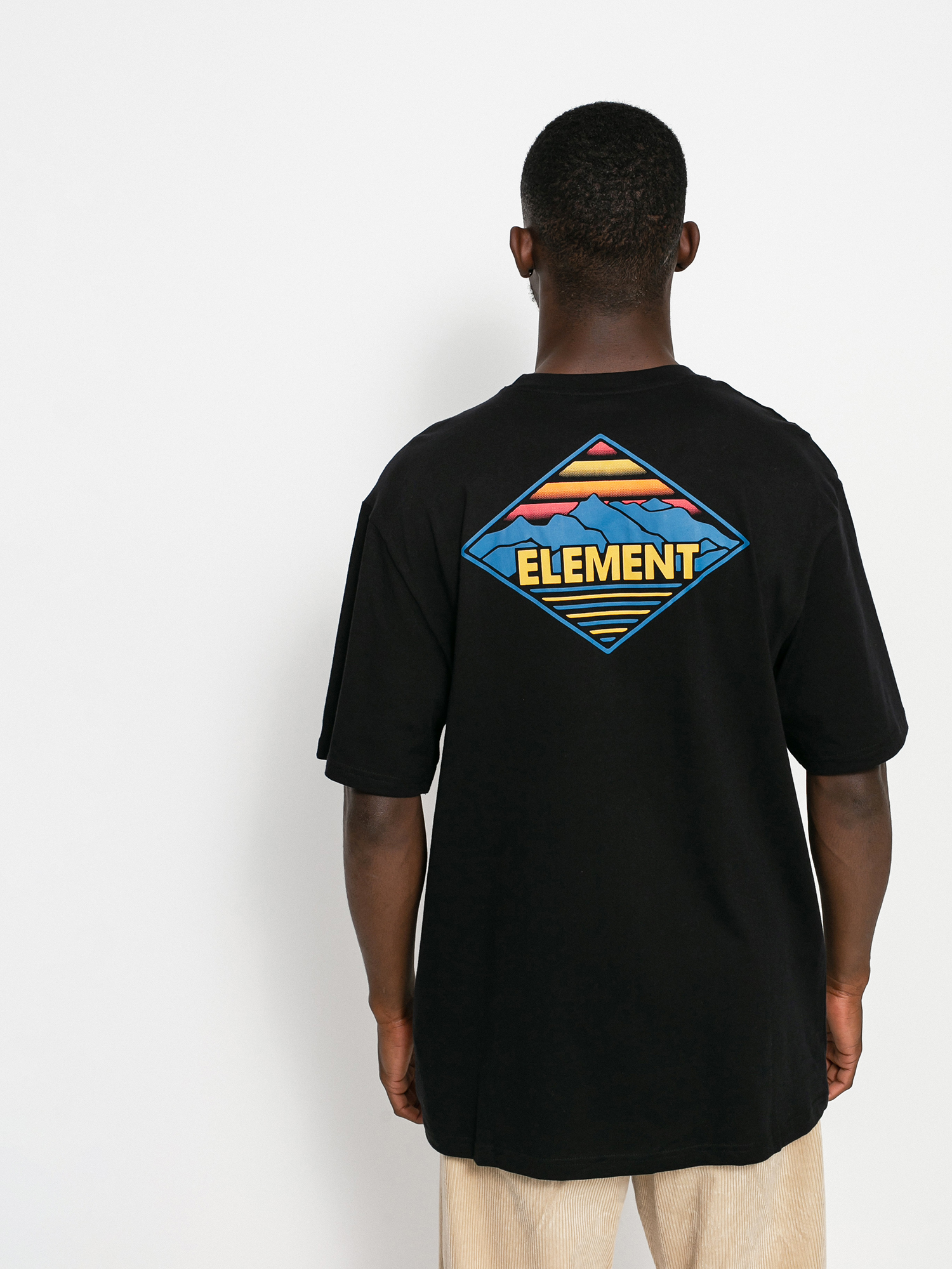 Element Valemont póló (flint black)