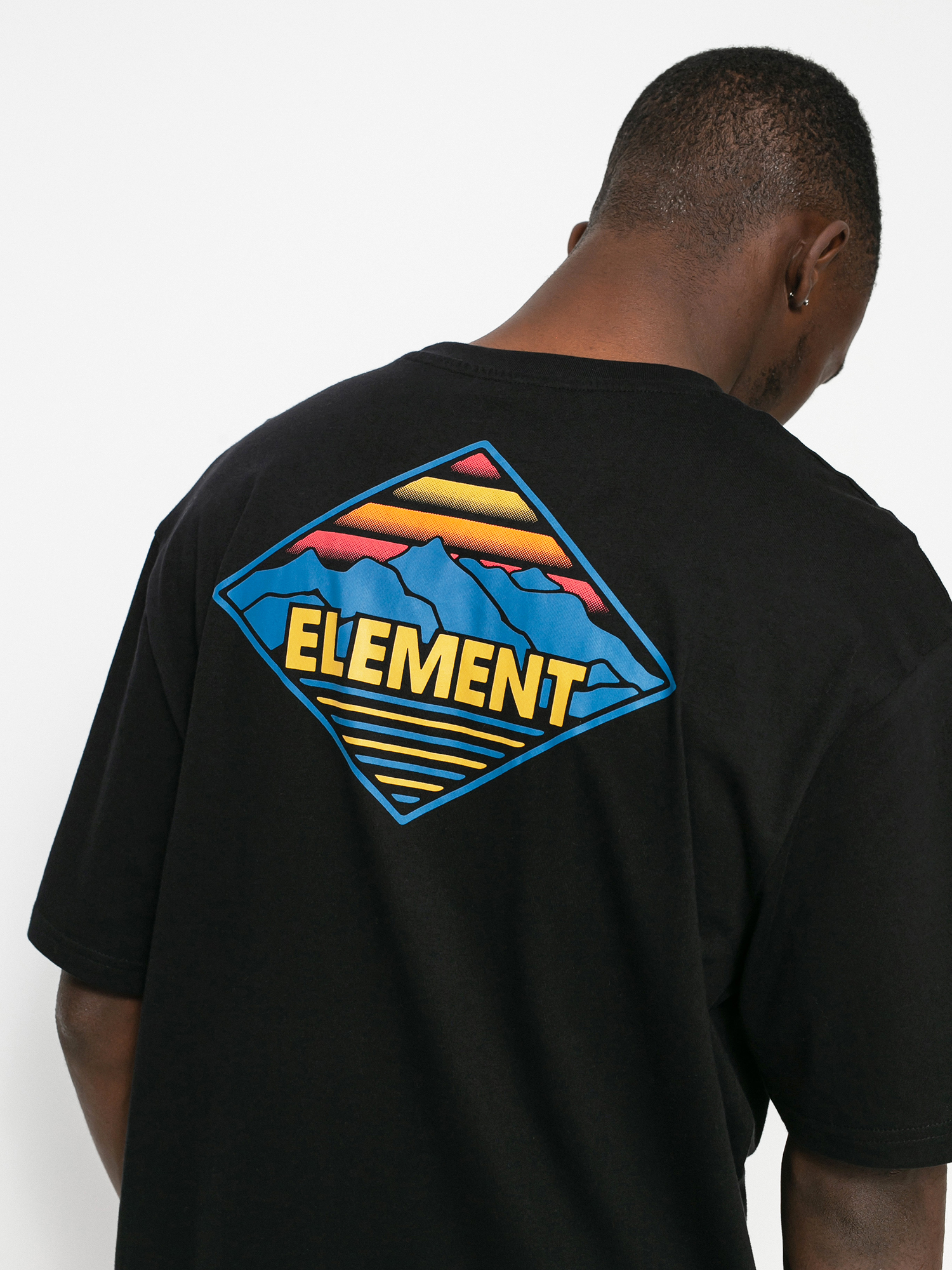Element Valemont póló (flint black)
