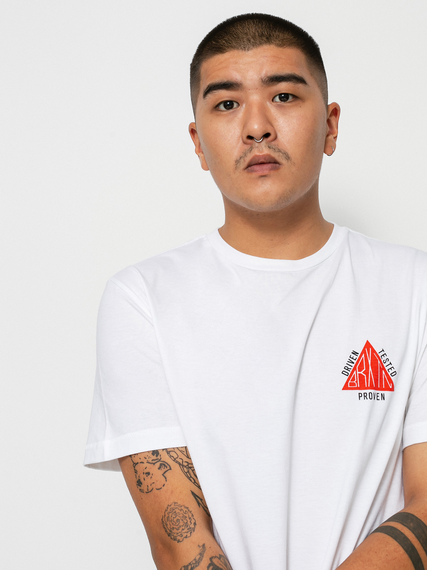 Brixton Mason Tlrt póló (white)