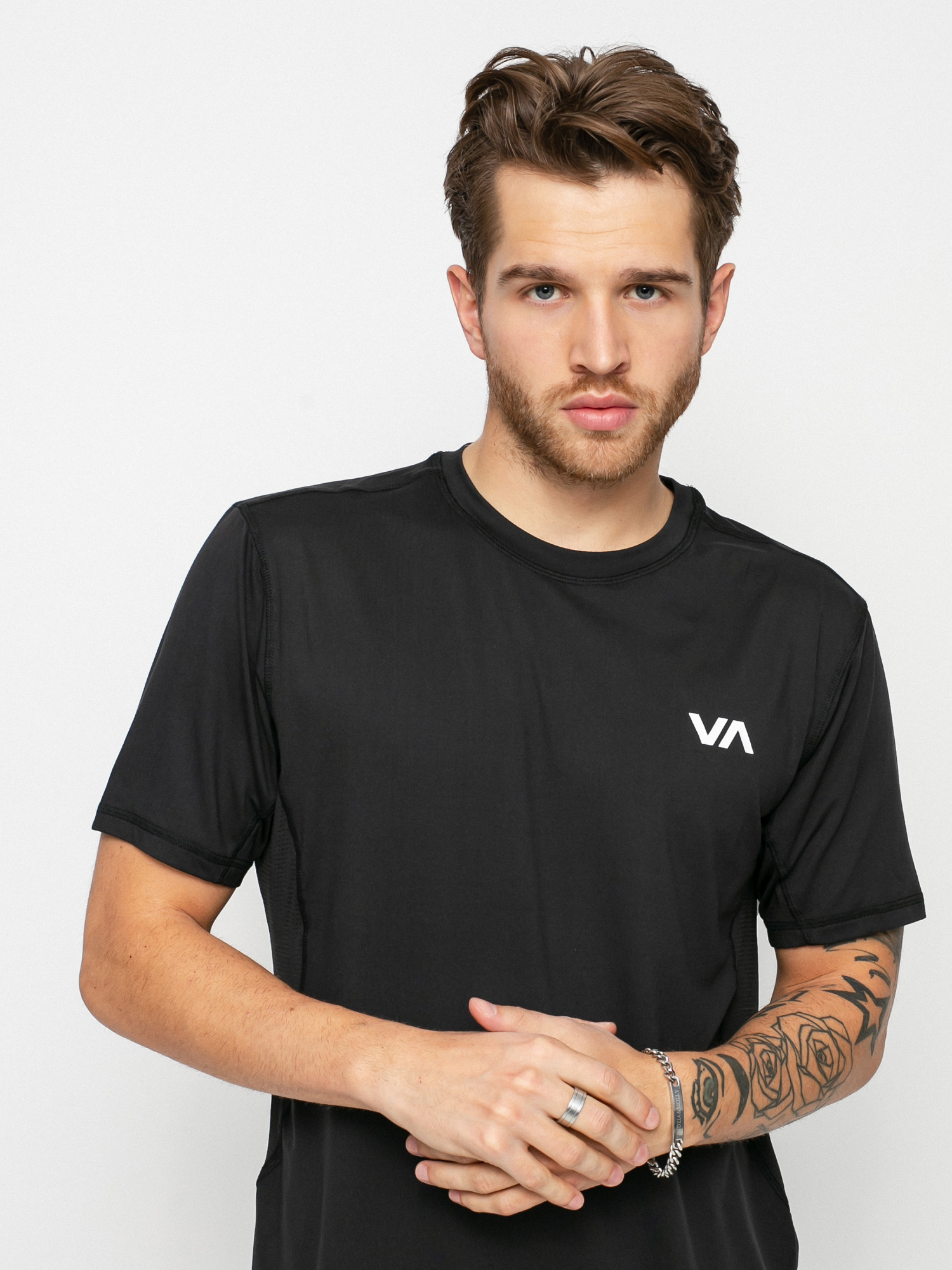 RVCA Sport Vent Lycra póló (black)