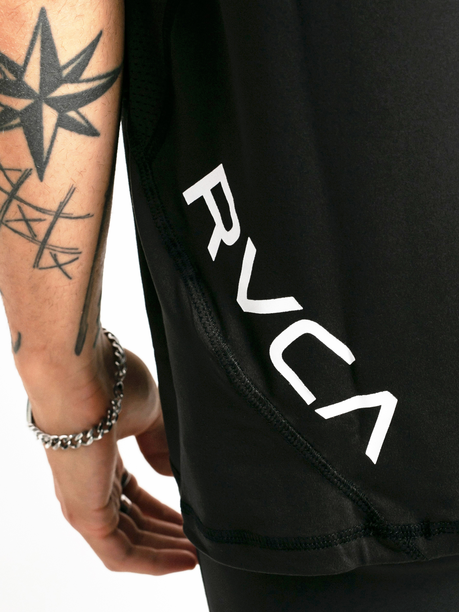 RVCA Sport Vent Lycra póló (black)
