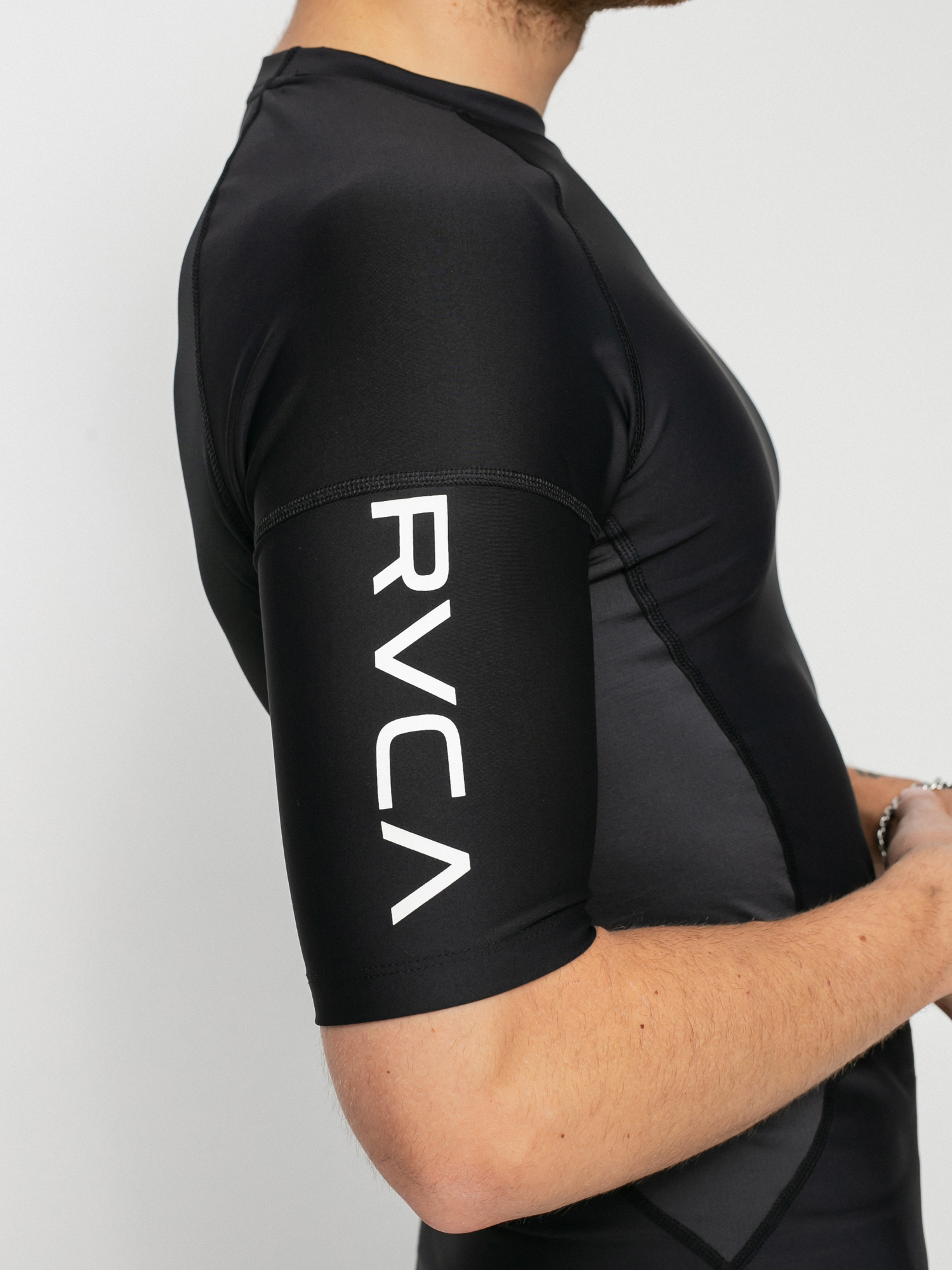 RVCA Compression Lycra póló (black)