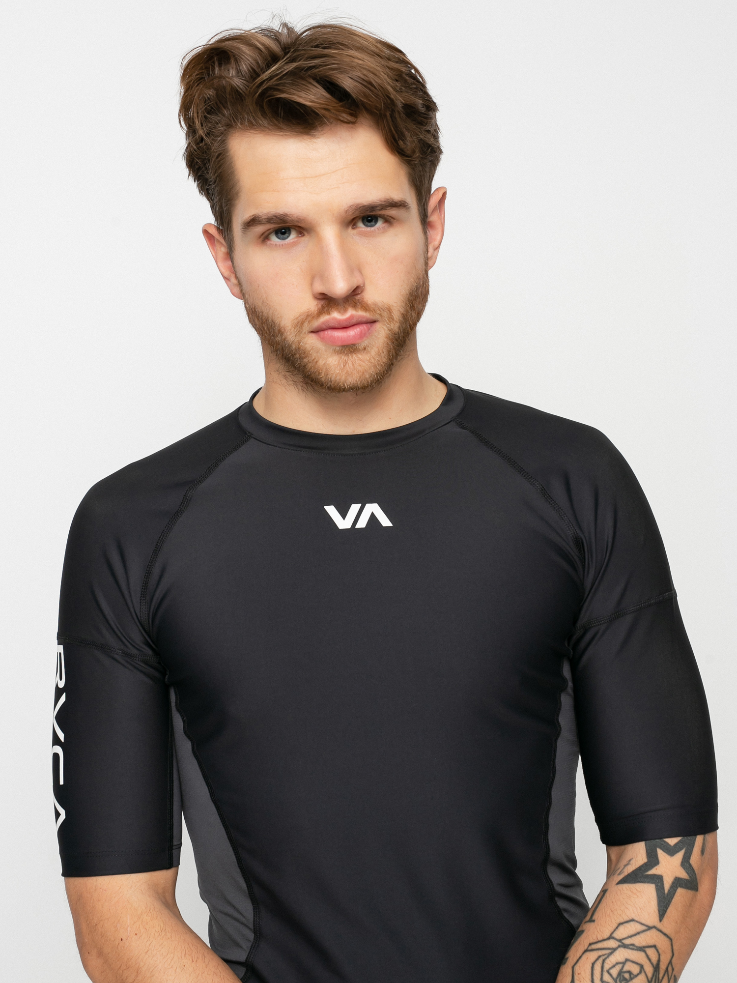 RVCA Compression Lycra póló (black)