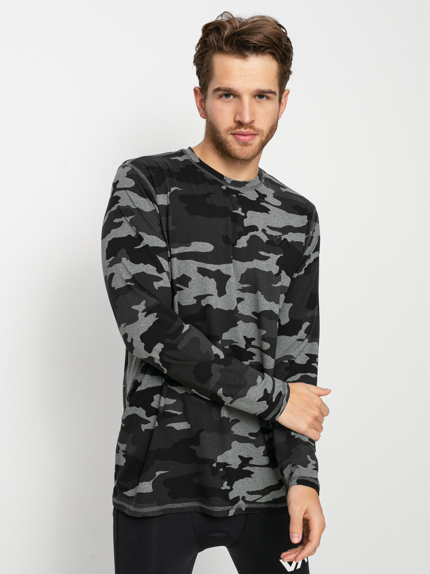 RVCA Sport Vent Lycra Hosszú ujjú felső (camo ii)