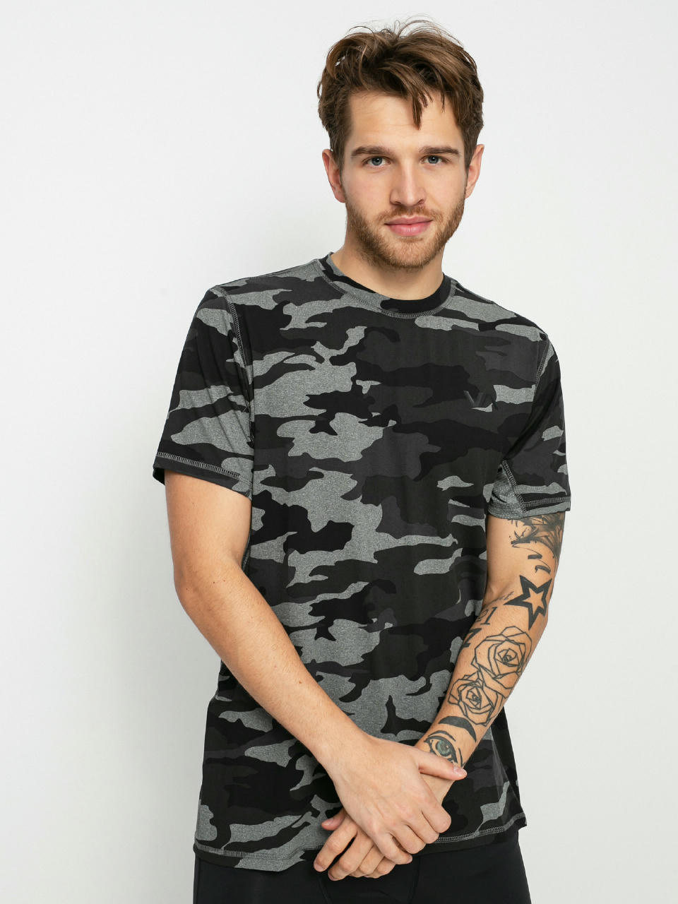 RVCA Sport Vent Lycra póló (camo ii)