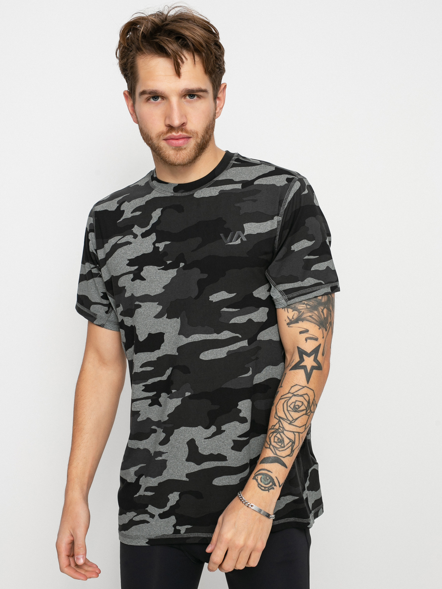 RVCA Sport Vent Lycra póló (camo ii)