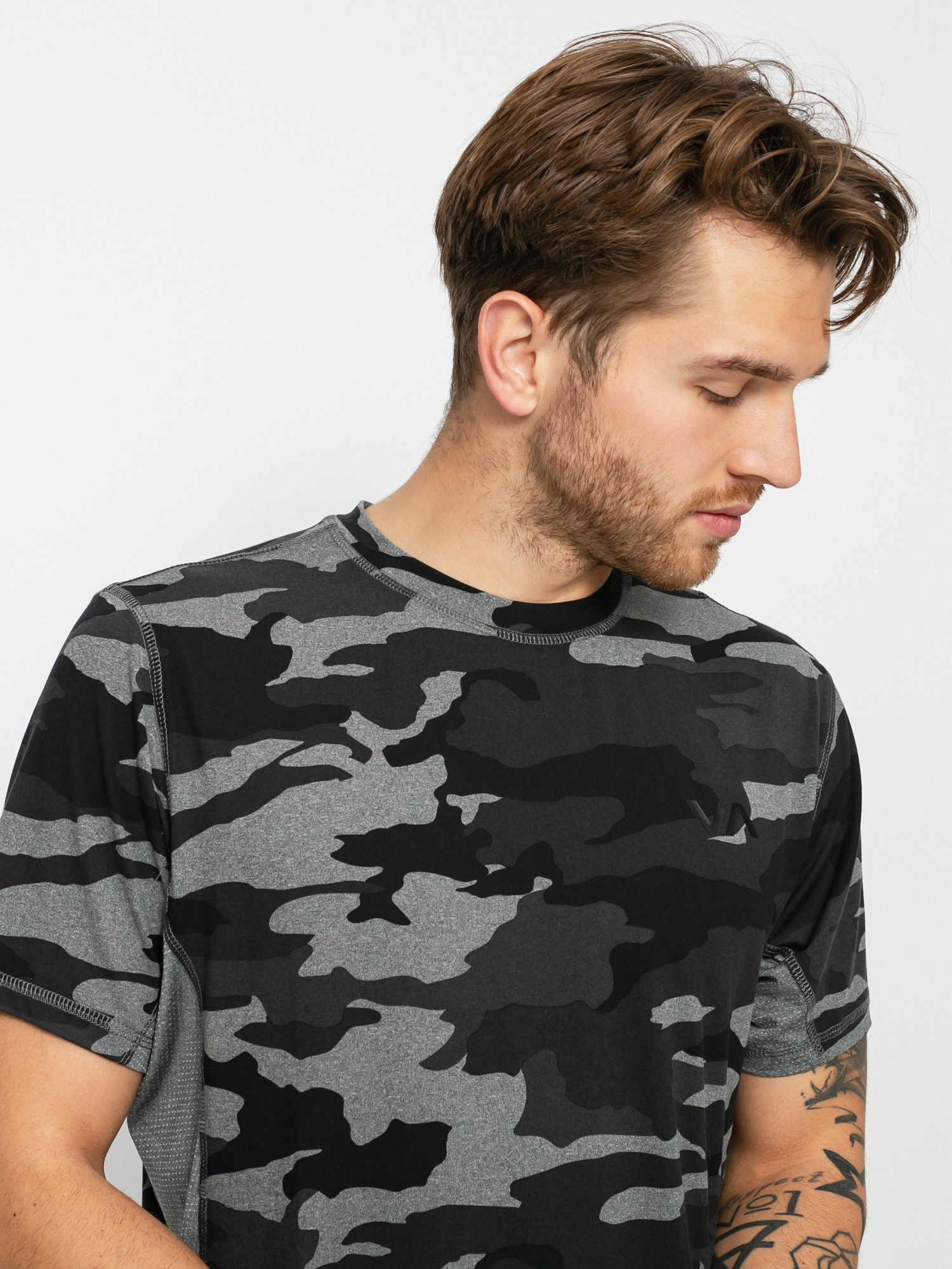 RVCA Sport Vent Lycra póló (camo ii)