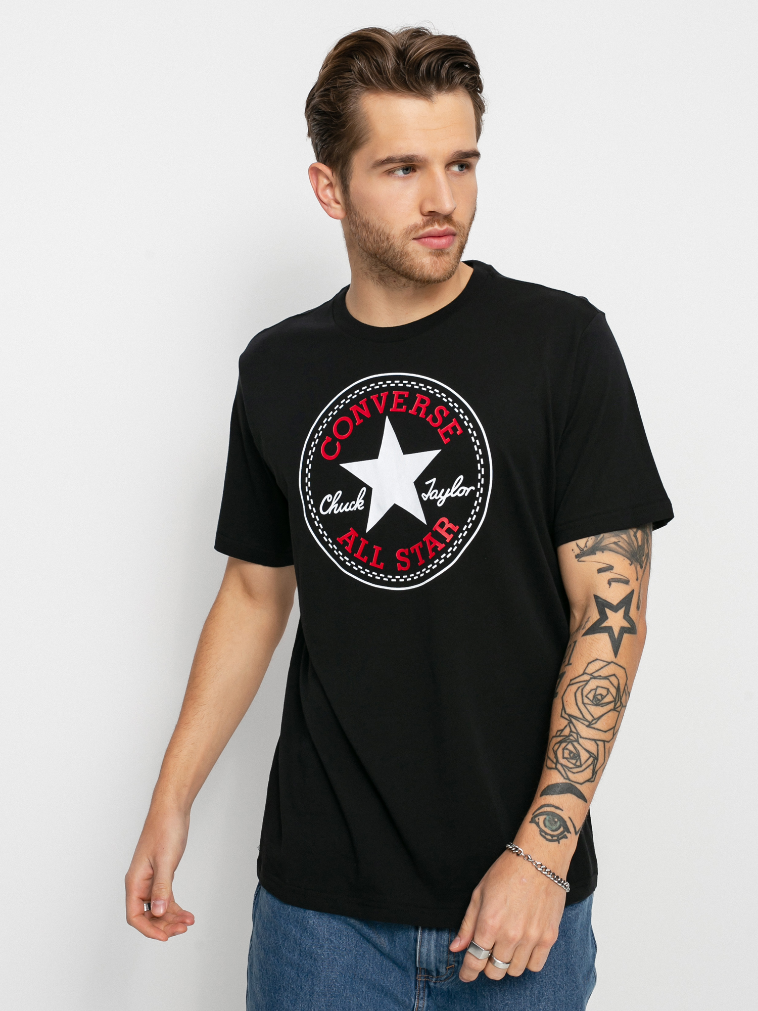 Converse Chuck Patch Ujjatlan felső (black)