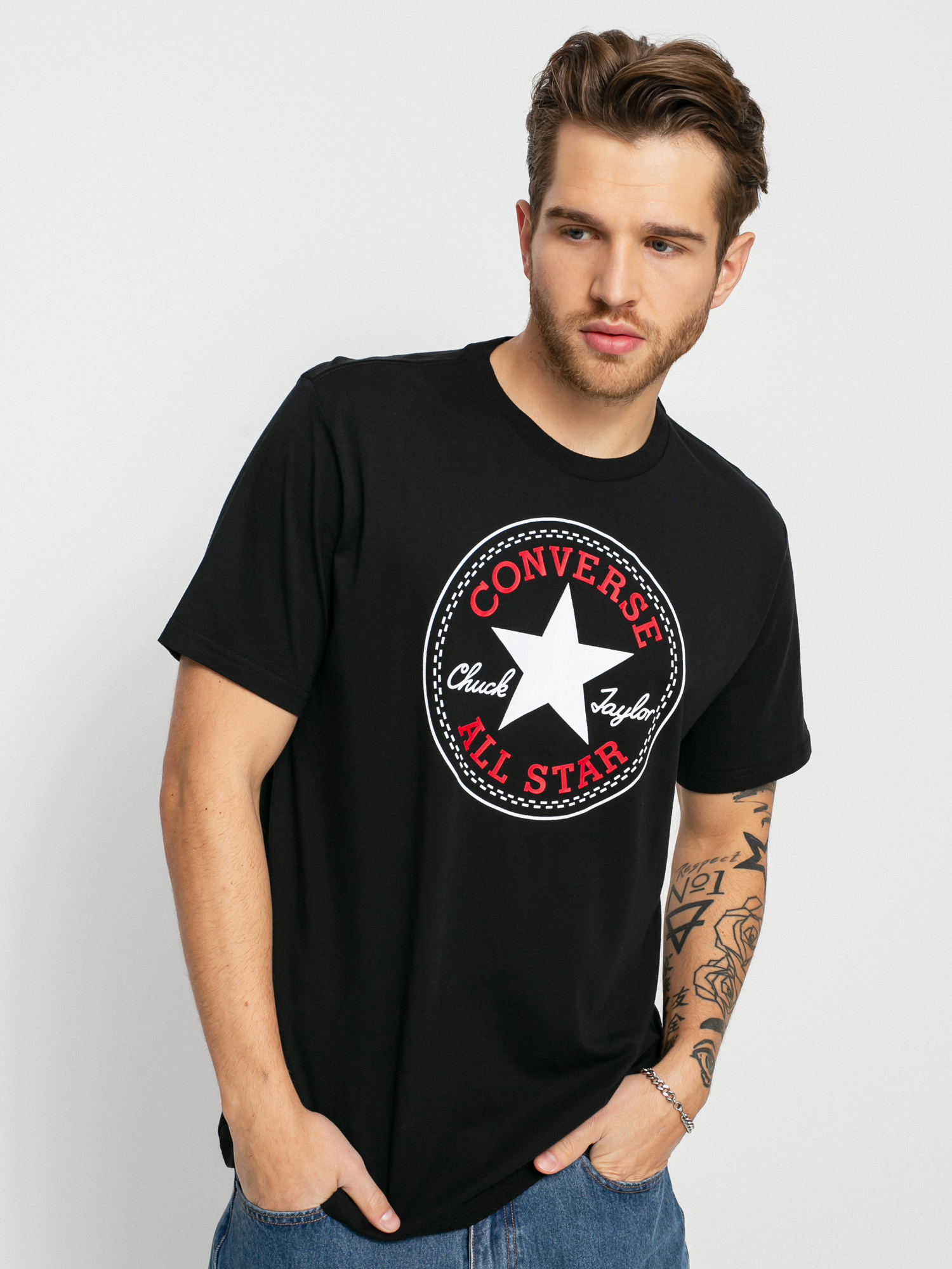 Converse Chuck Patch Ujjatlan felső (black)