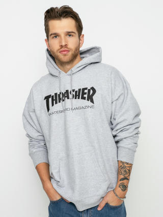 Thrasher Skate Mag HD Kapucnis pulóver (grey)