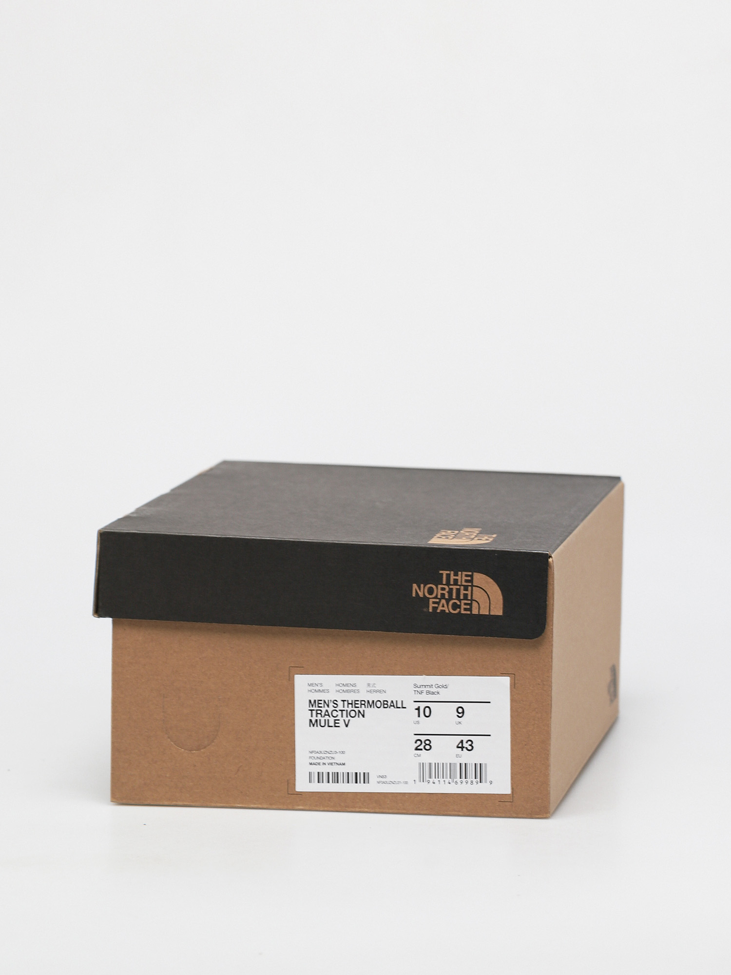 The North Face Thermoball Traction Mule V Cipők (summit gold/tnf black)