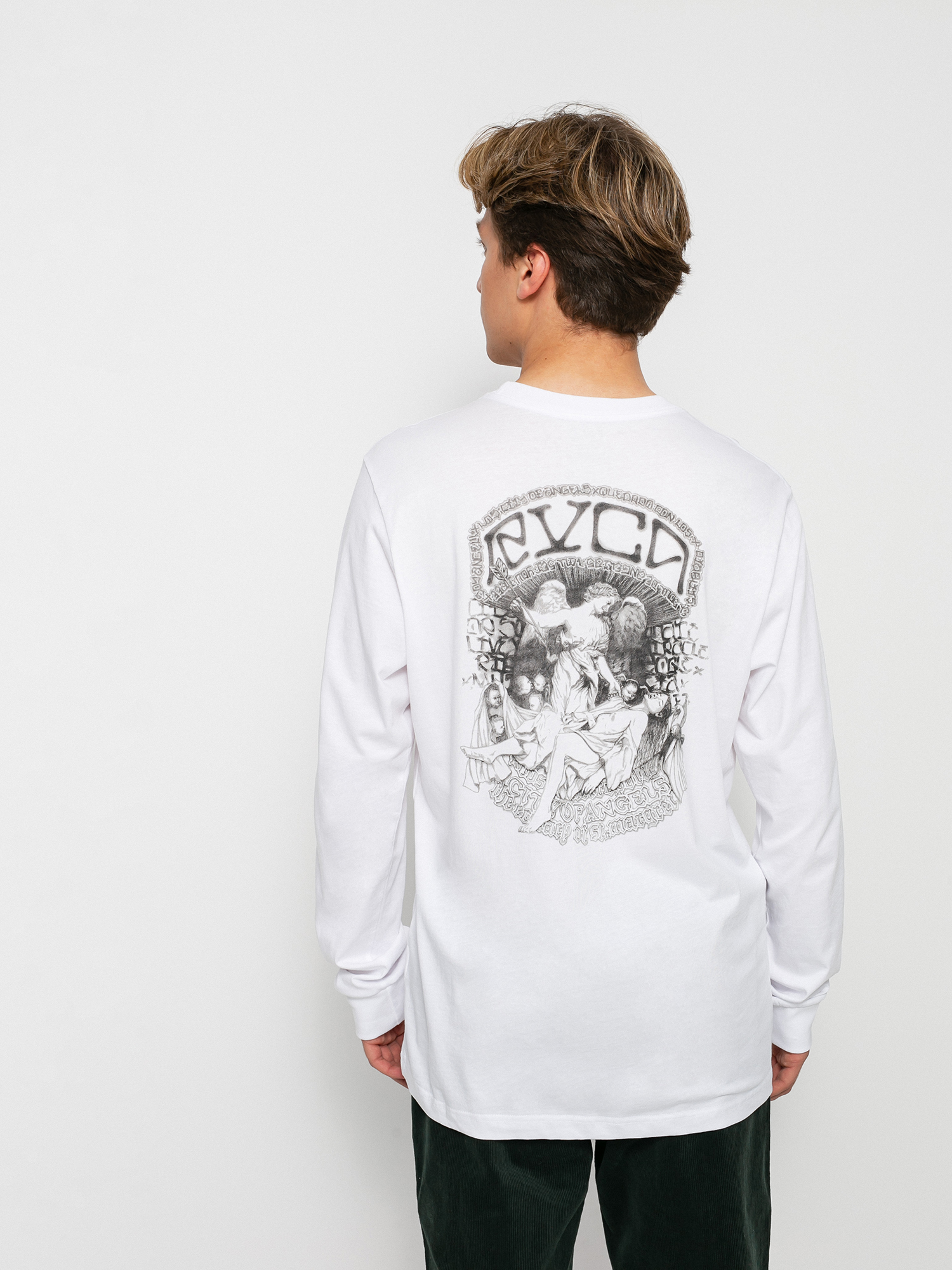 RVCA St Margret Hosszú ujjú felső (white)