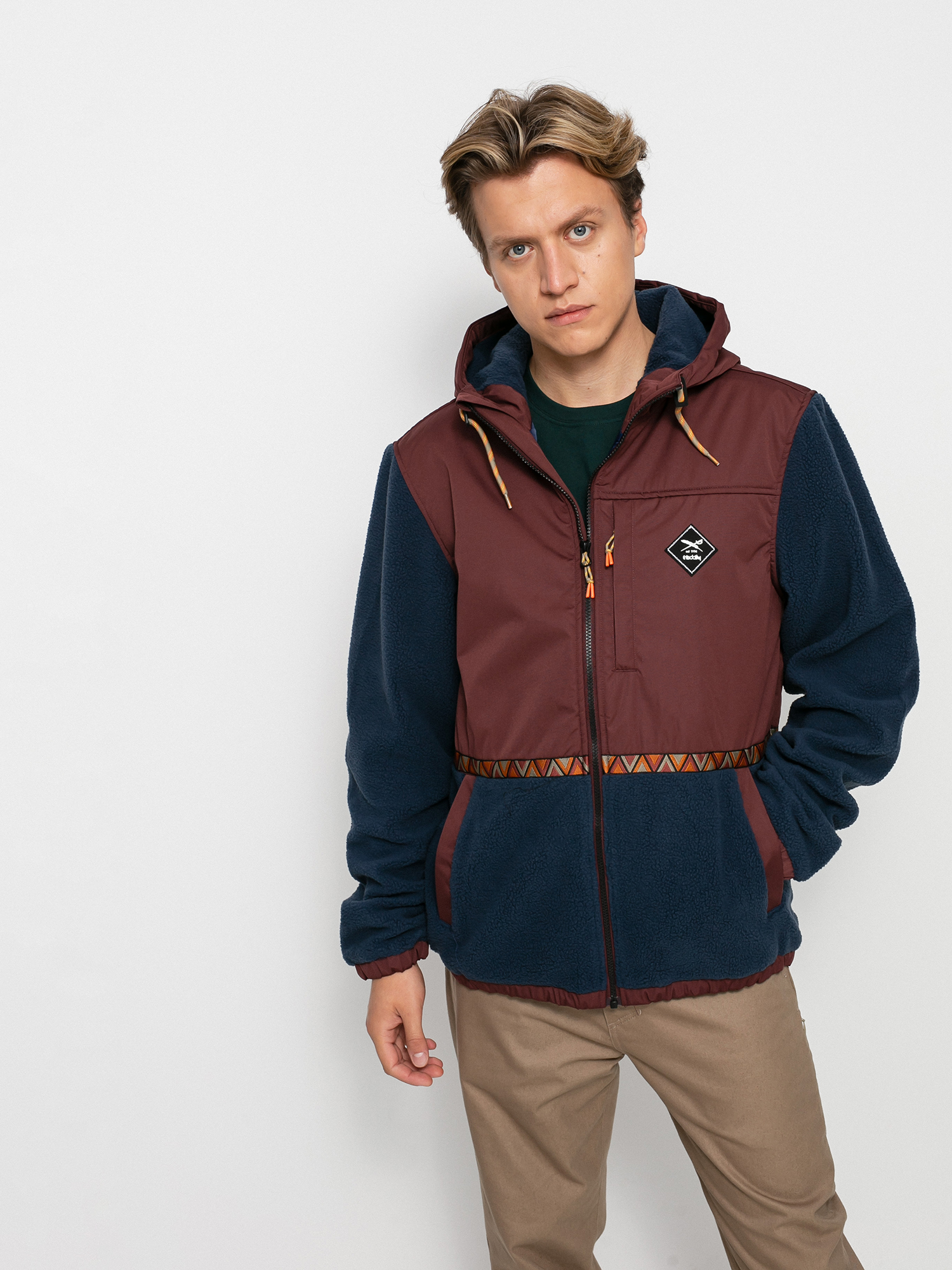 Iriedaily On Top Dzseki (navy/red)