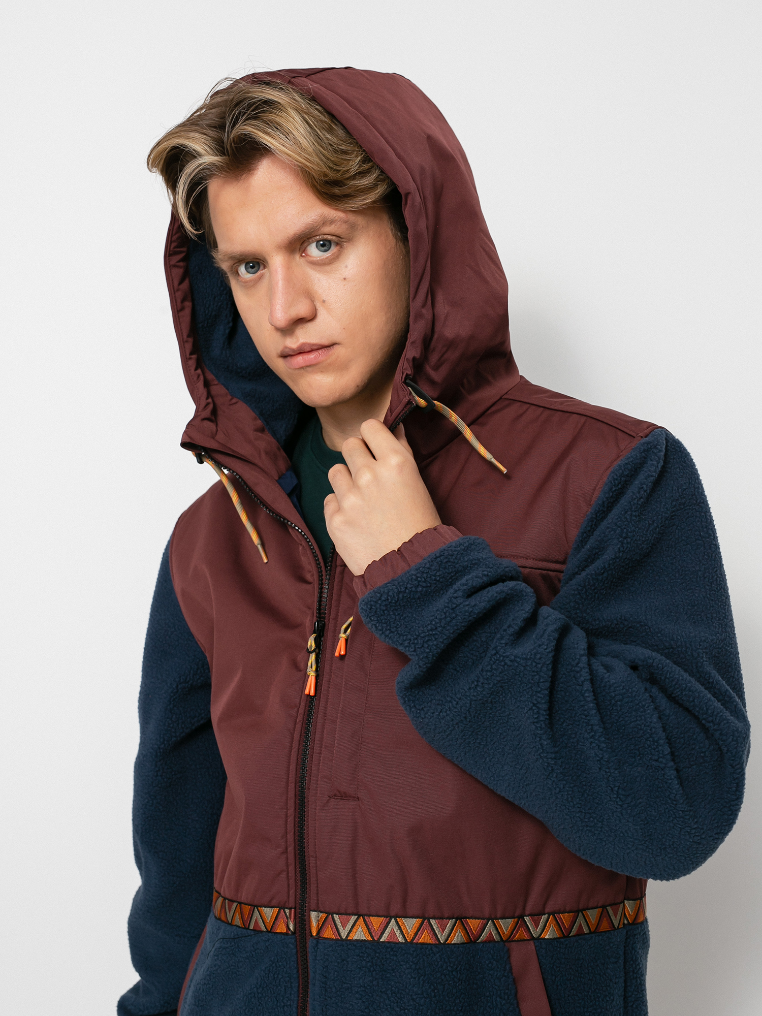 Iriedaily On Top Dzseki (navy/red)