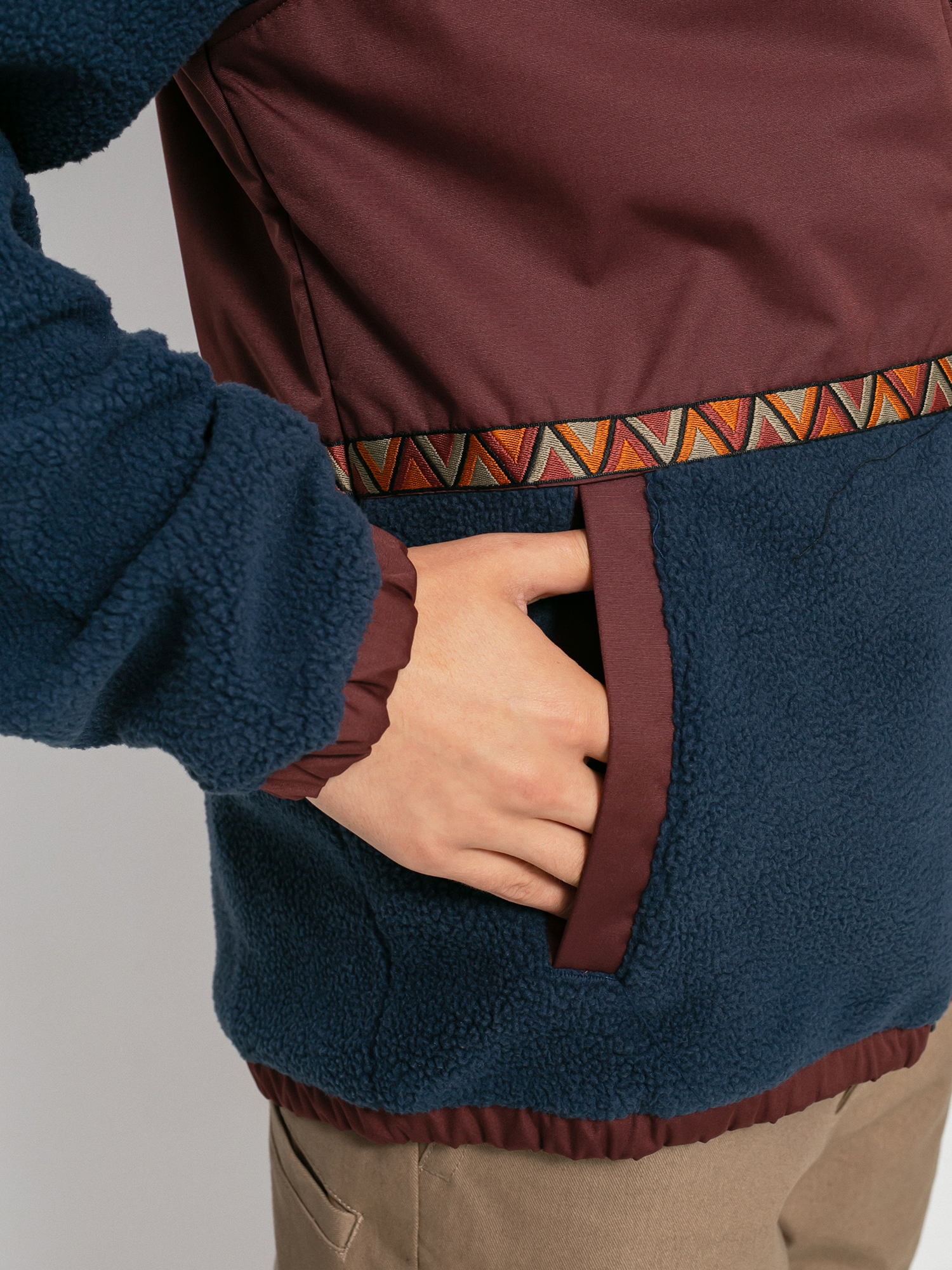 Iriedaily On Top Dzseki (navy/red)