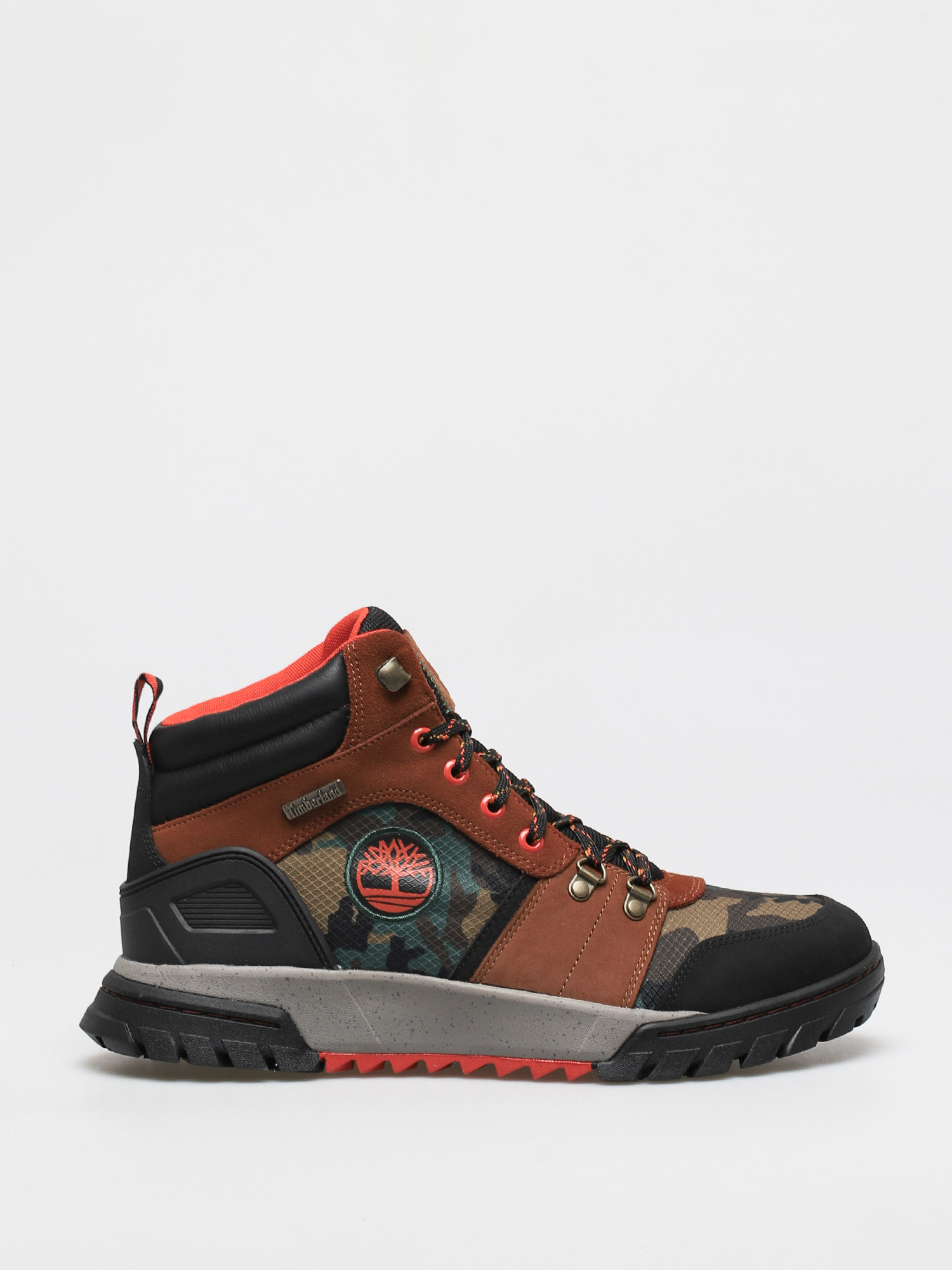 Timberland Boulder Trail Mid F/L Cipők (medium brown suede camo)