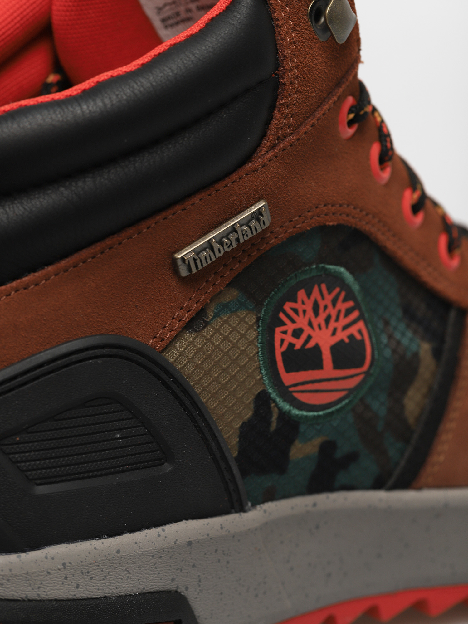 Timberland Boulder Trail Mid F/L Cipők (medium brown suede camo)