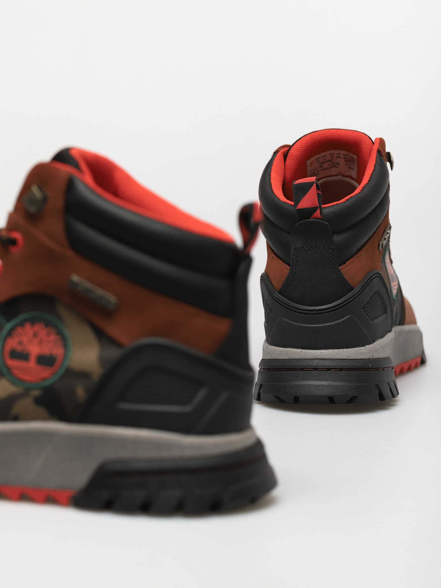 Timberland Boulder Trail Mid F/L Cipők (medium brown suede camo)