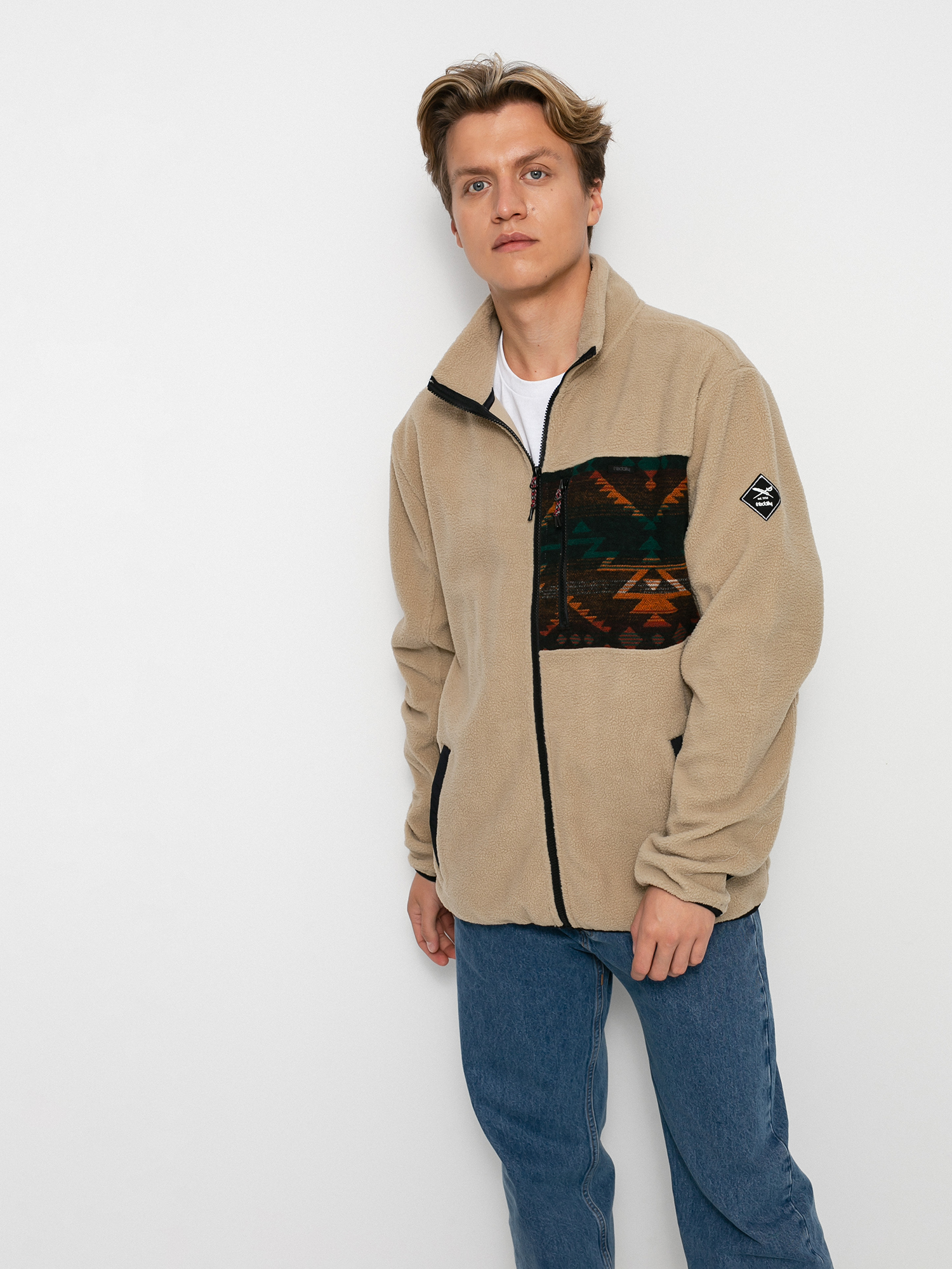 Férfi Iriedaily Wonderer Track Dzseki (khaki)