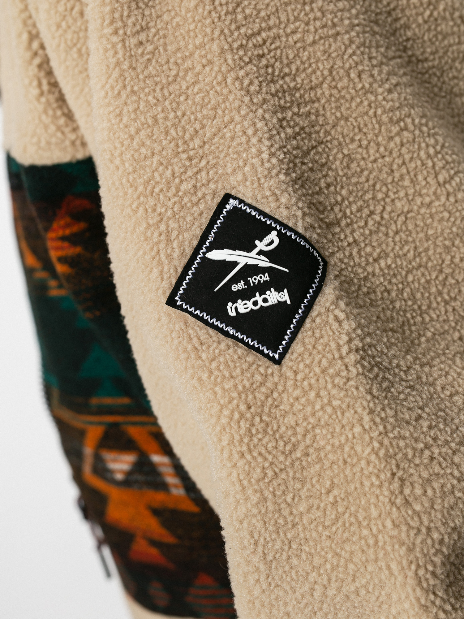 Férfi Iriedaily Wonderer Track Dzseki (khaki)