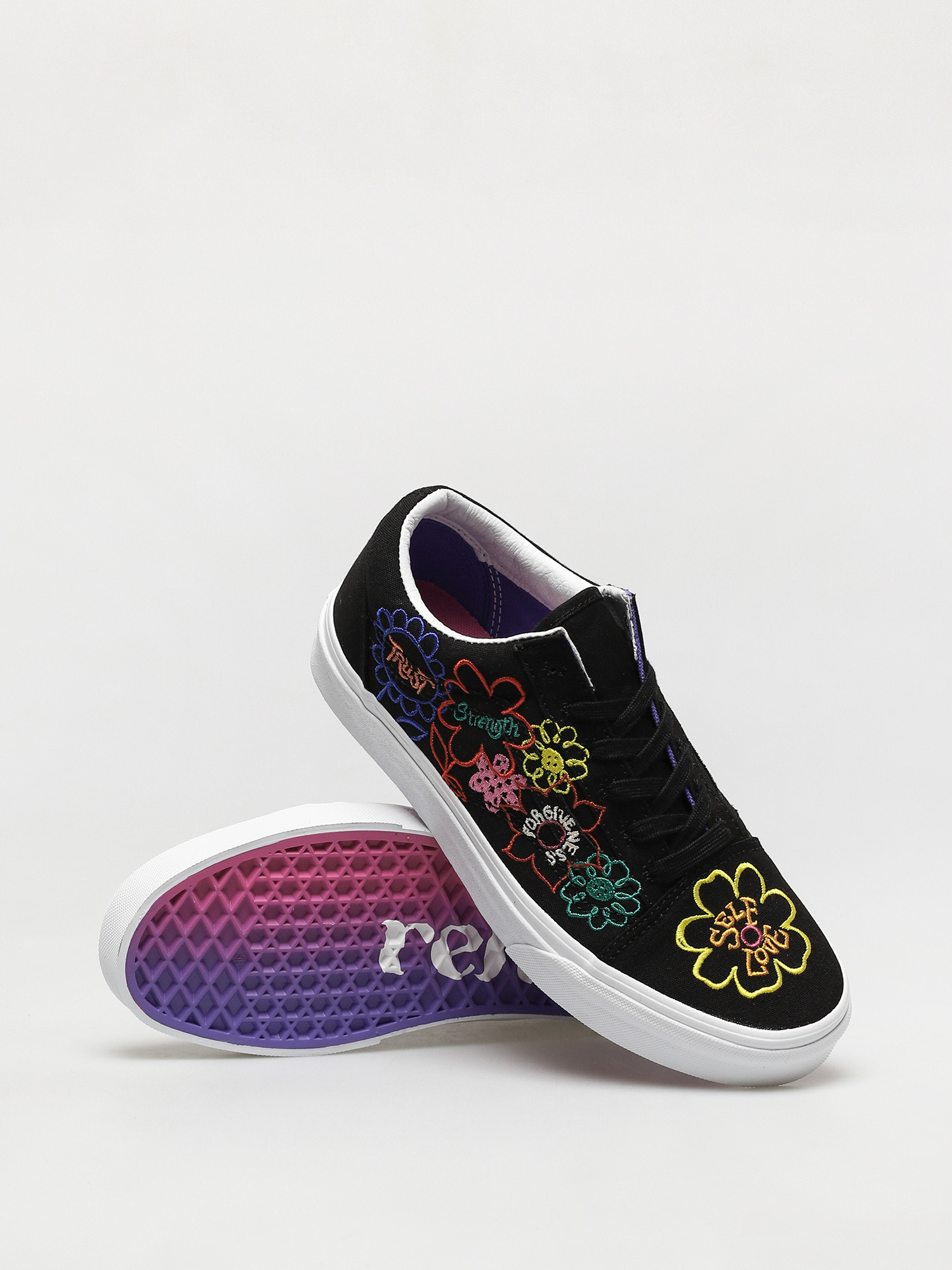 Vans Old Skool Cipők Wmn (cultivate care/garden/true white)