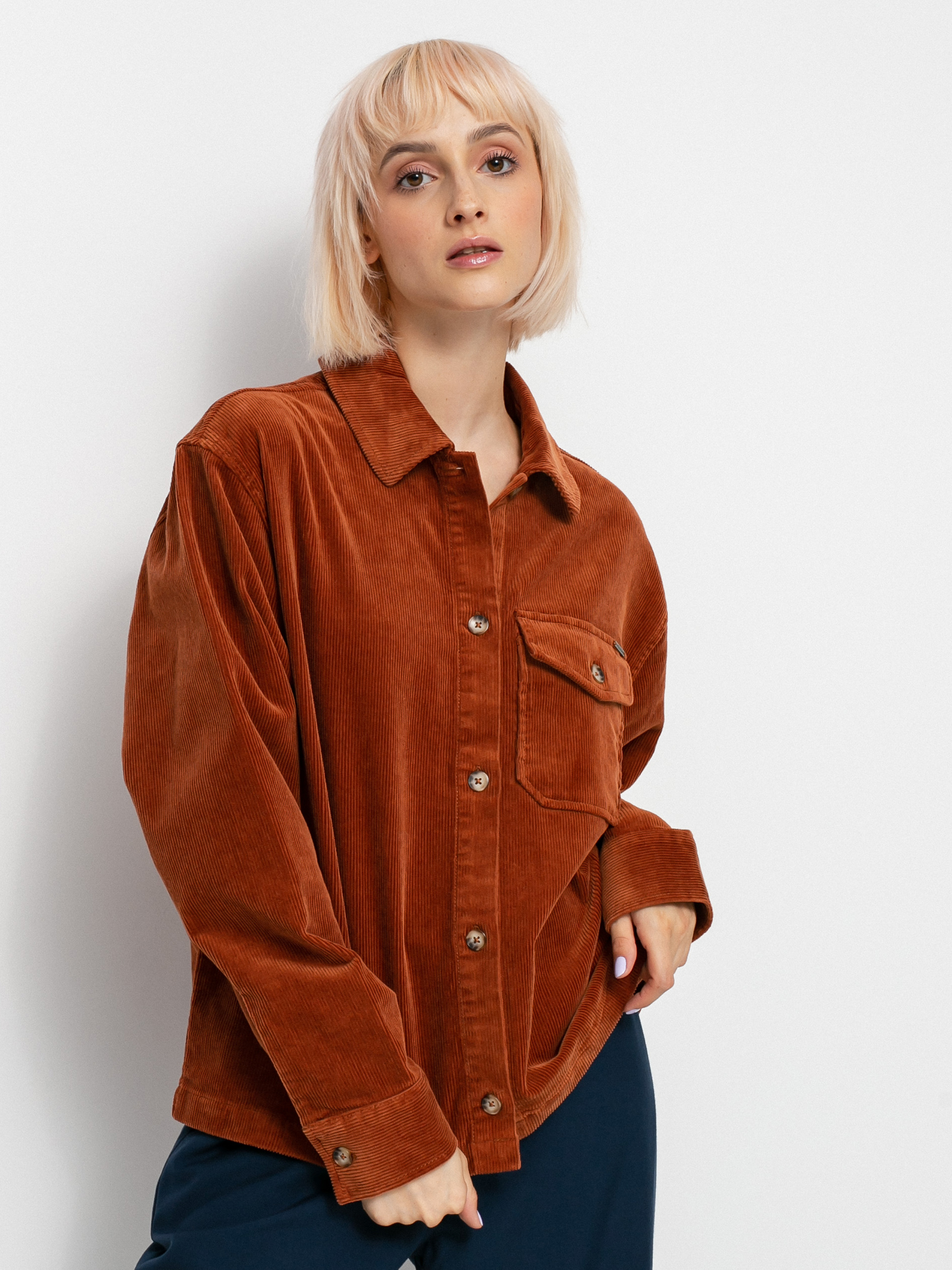 Volcom Sha Lala Shacket Ing Wmn (mocha)