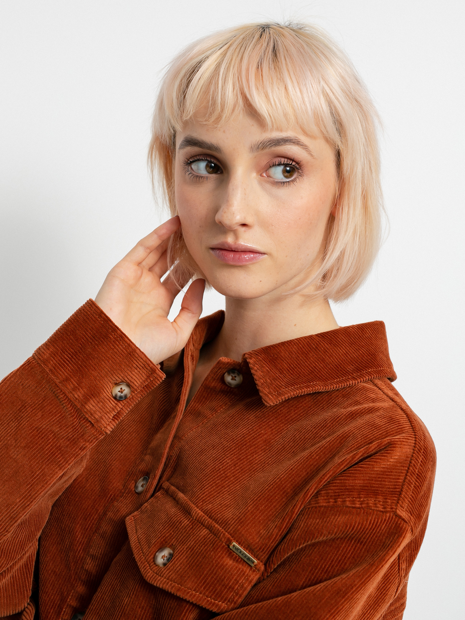 Volcom Sha Lala Shacket Ing Wmn (mocha)