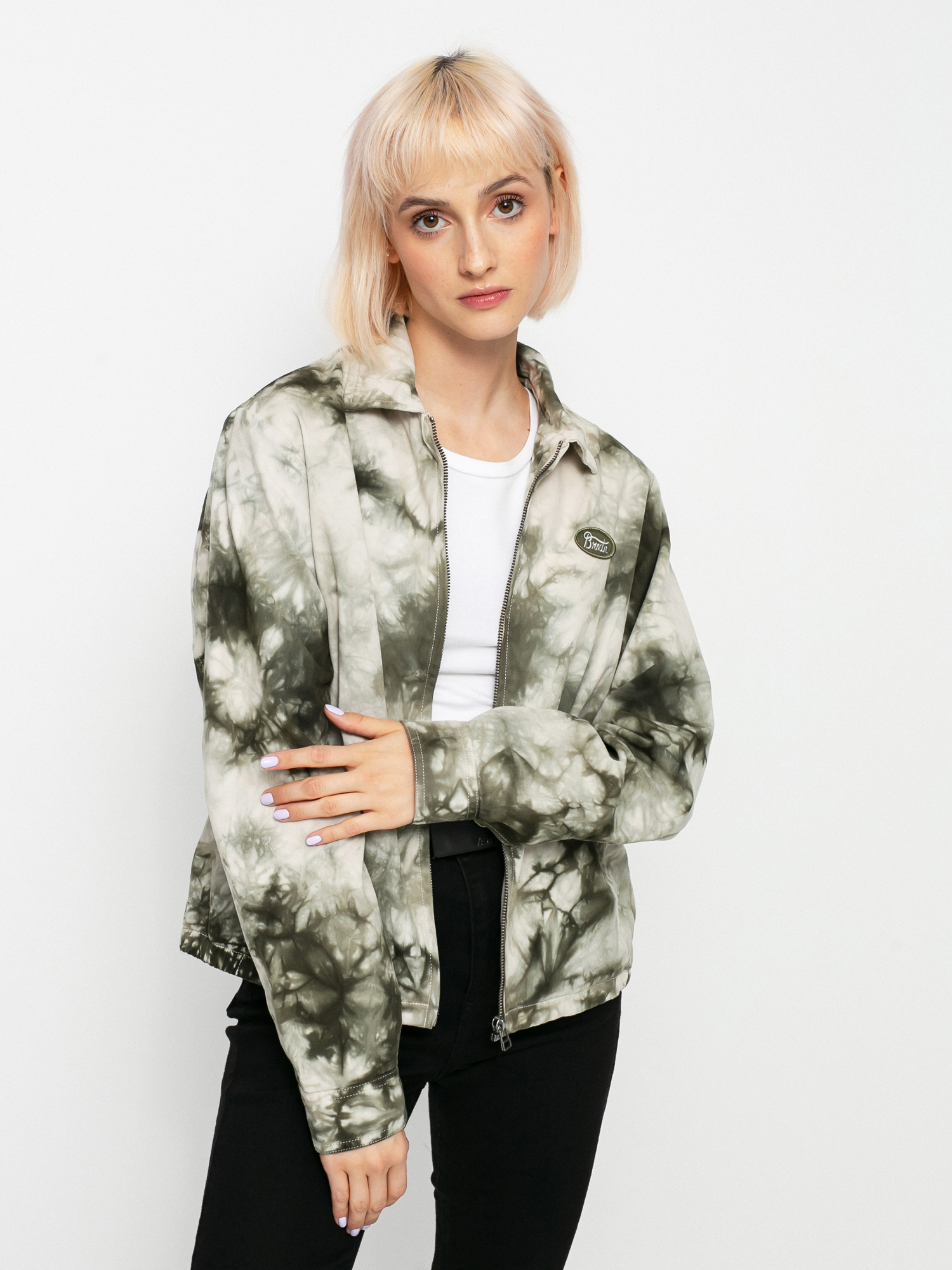 Brixton Utopia Dzseki Wmn (beige/military olive)