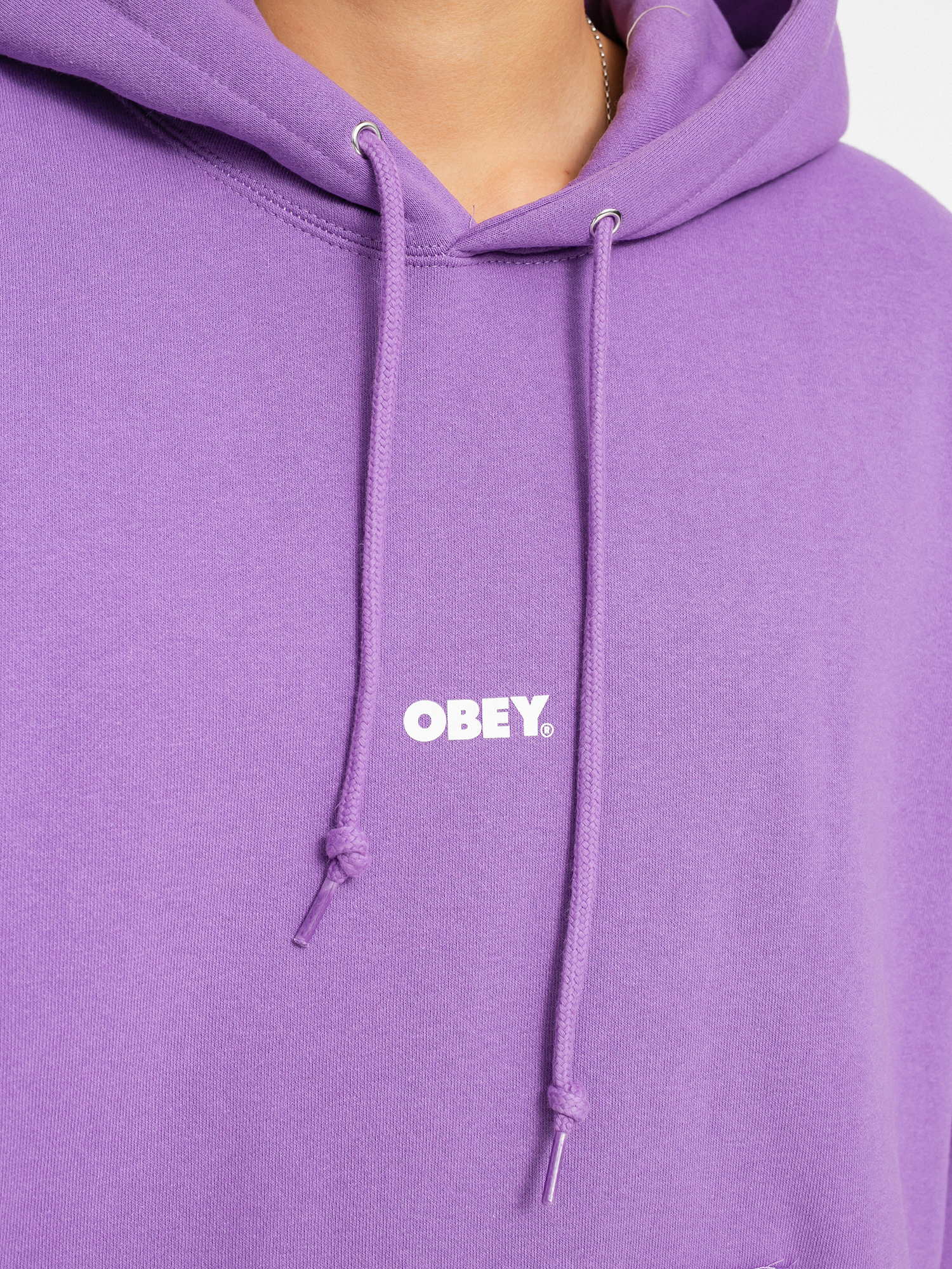 OBEY Obey Bold Mini HD Kapucnis pulóver (orchid)