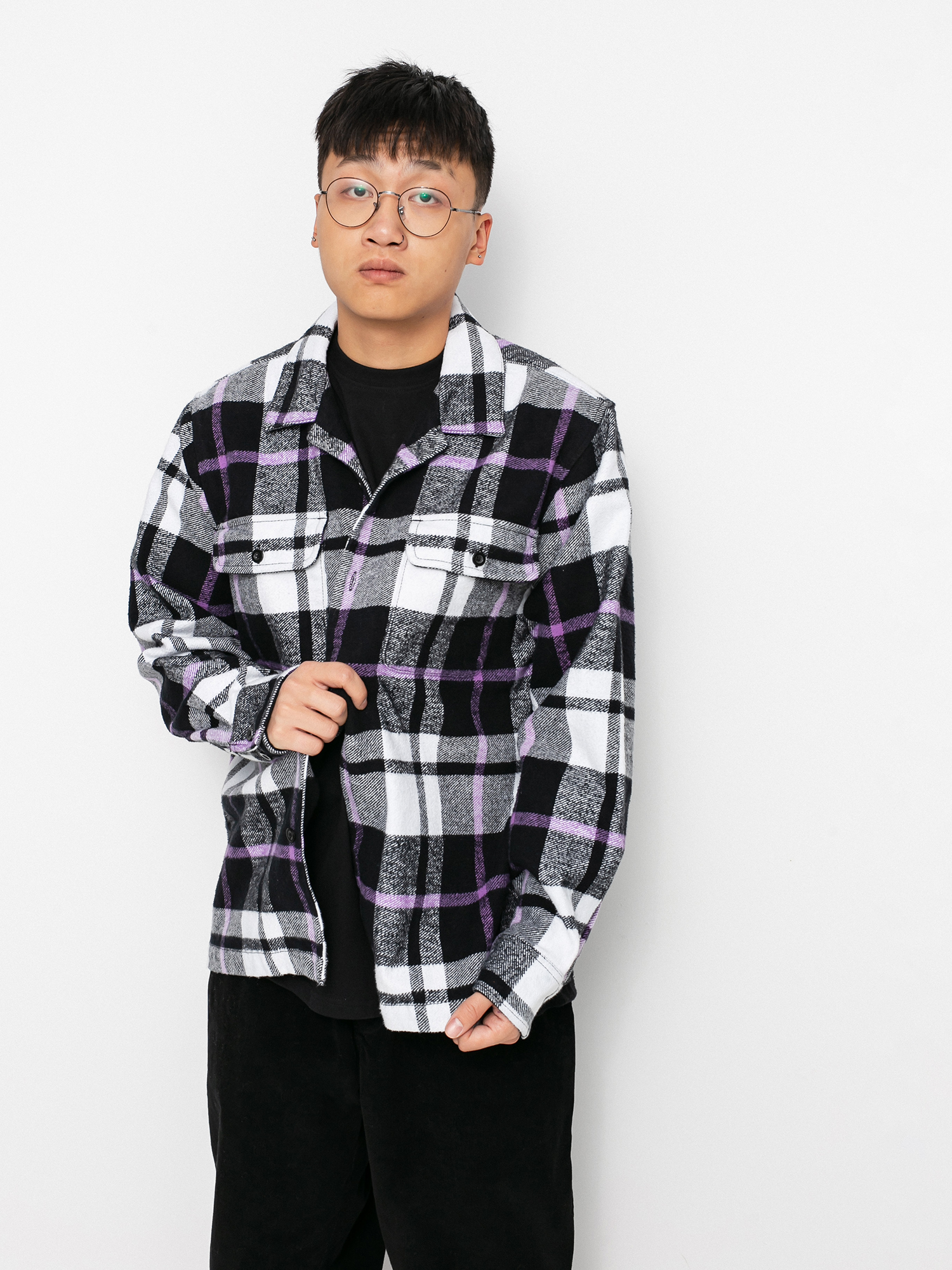 OBEY Advert Woven Ing (black multi)