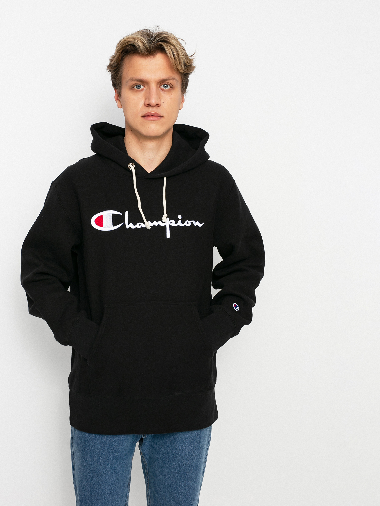 Champion Sweatshirt HD 216499 Kapucnis pulóver (nbk)