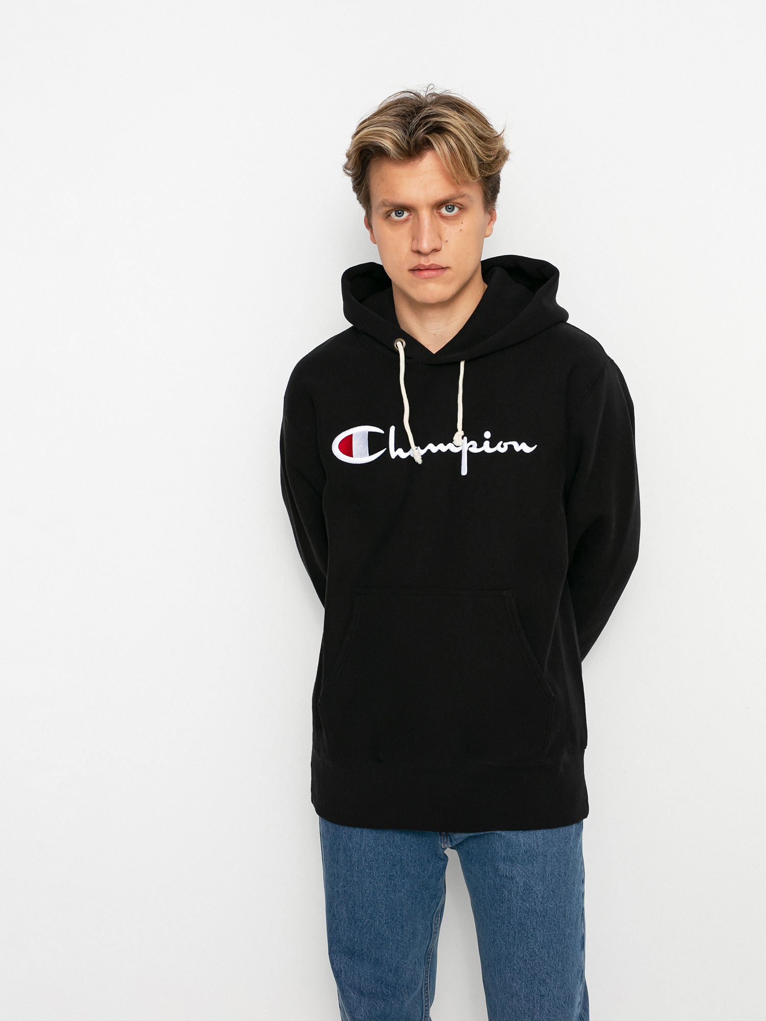 Champion Sweatshirt HD 216499 Kapucnis pulóver (nbk)