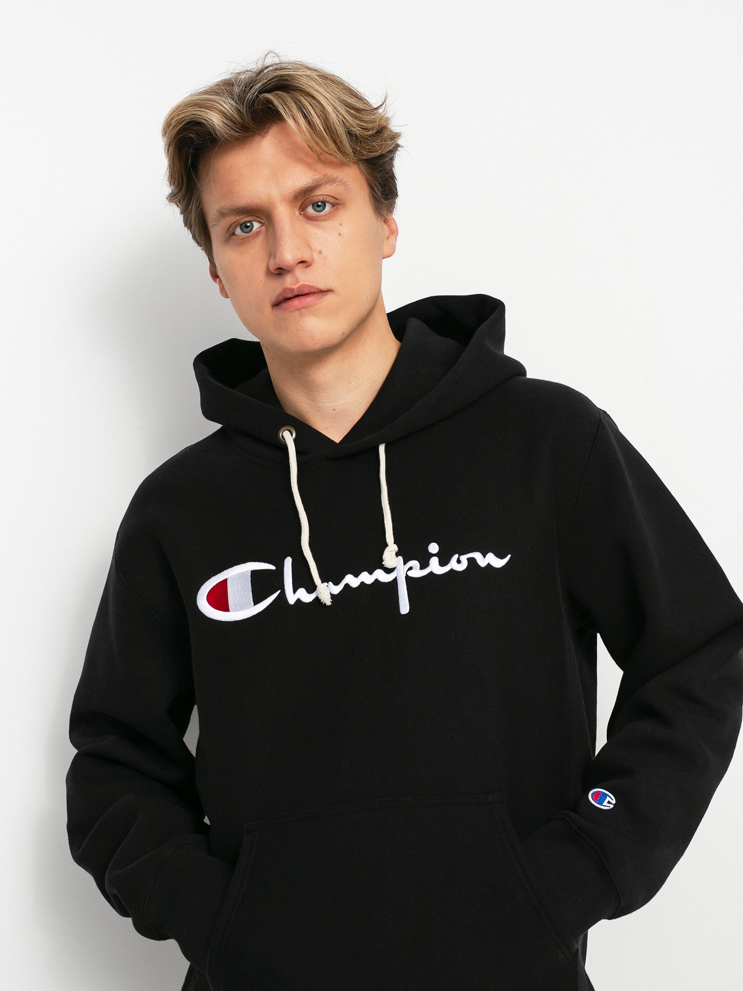 Champion Sweatshirt HD 216499 Kapucnis pulóver (nbk)
