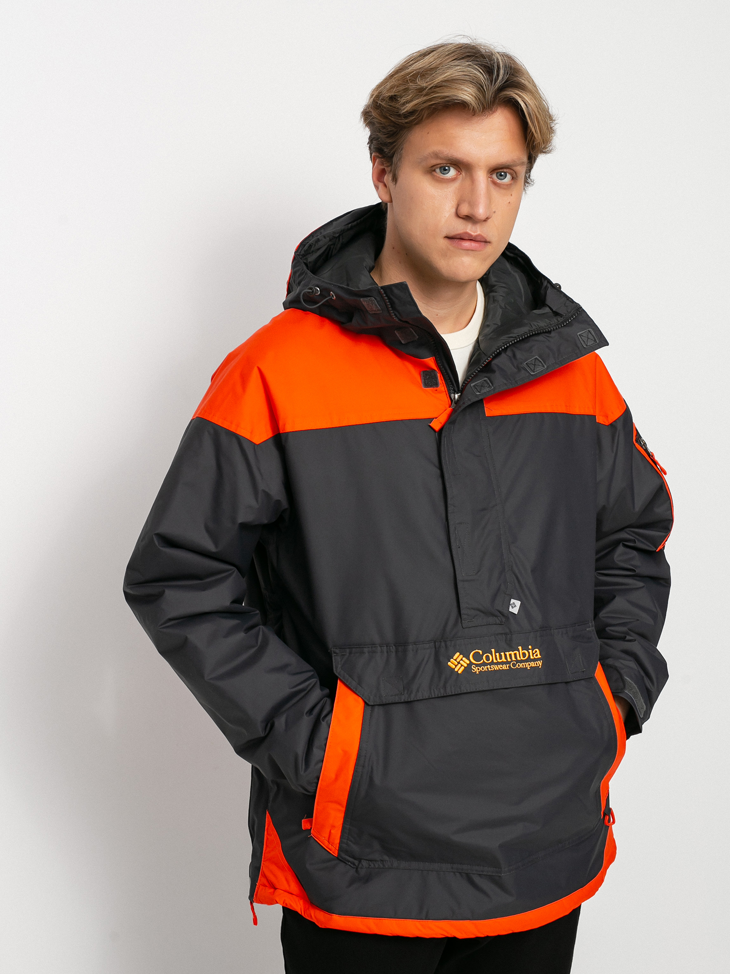Columbia Challenger Pullover Dzseki (shark/red quartz)