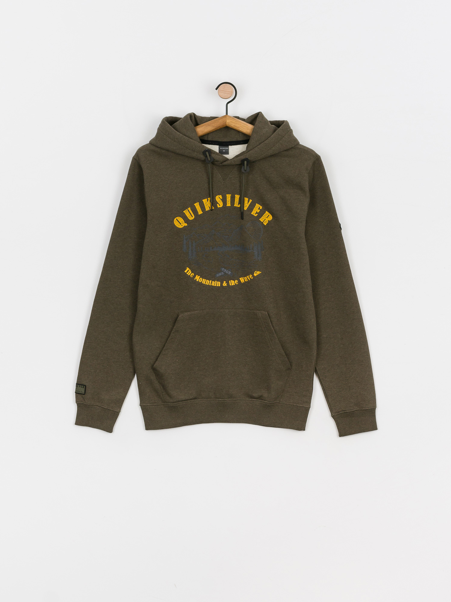Férfi Quiksilver Big Logo HD Kapucnis pulóver (grape leaf)